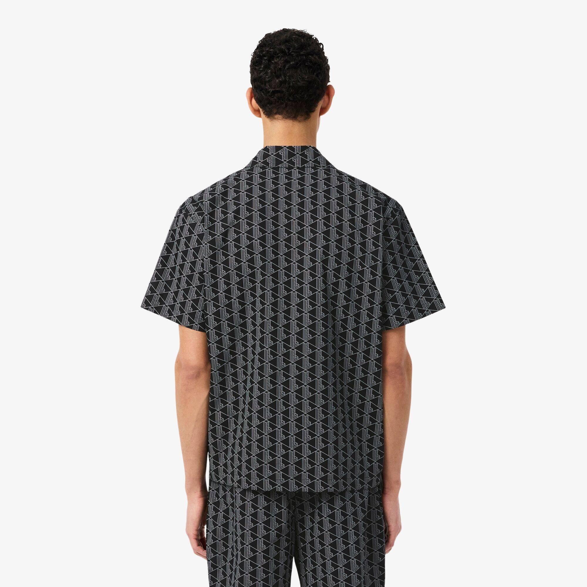 Black 6ZW - Lacoste - Men's Nightshirt - 3