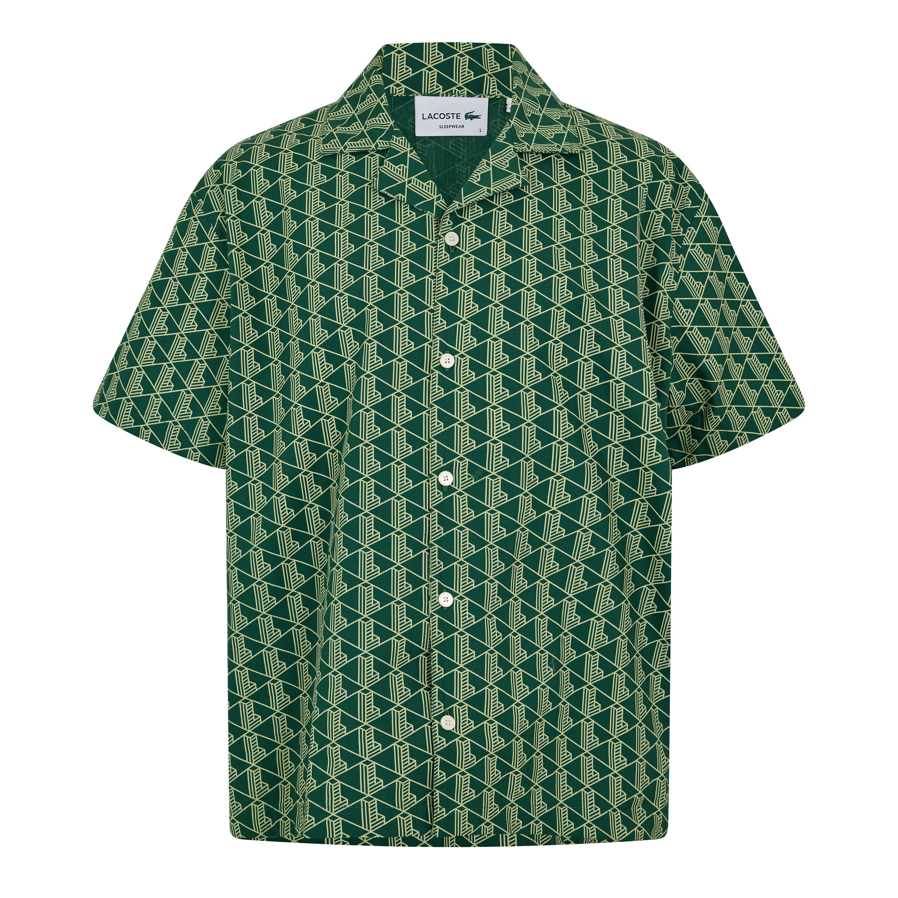 Green 4ZI - Lacoste - Men's Nightshirt - 1