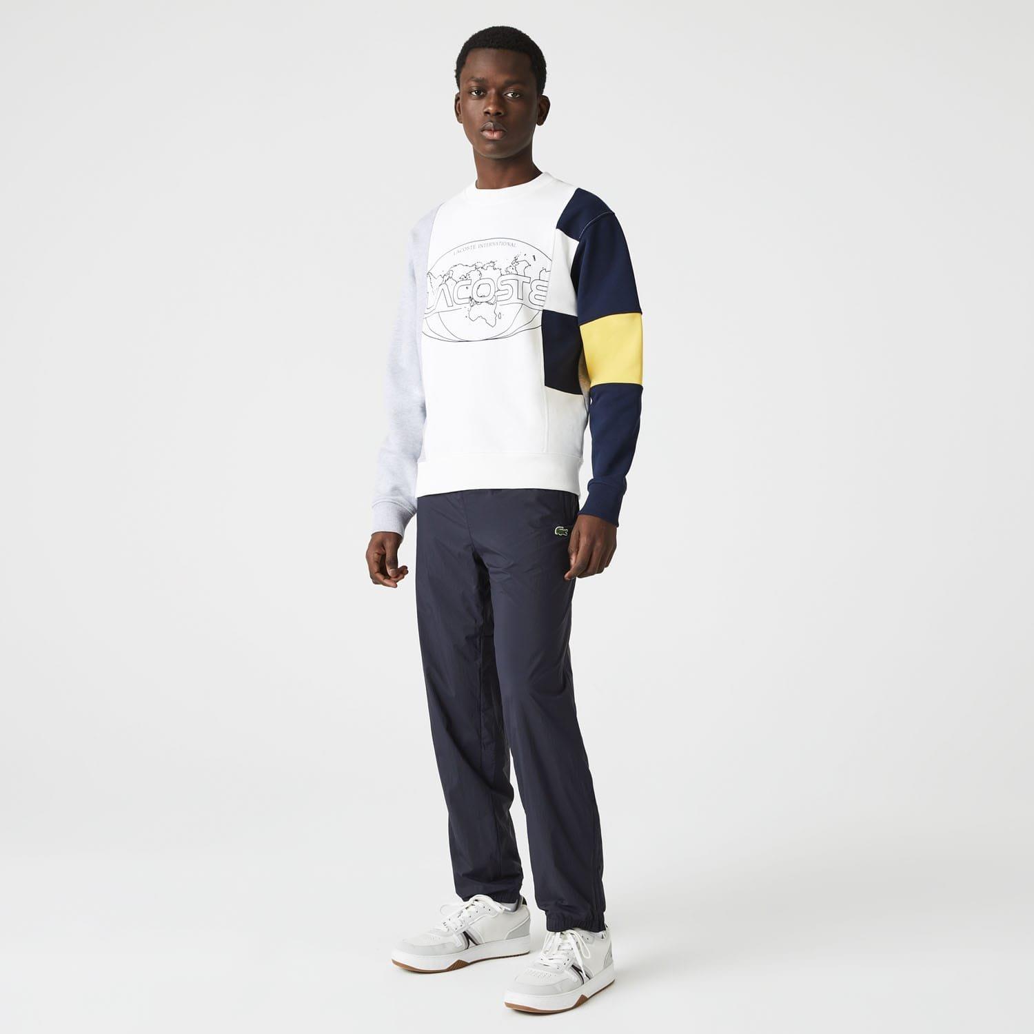 Blue - Lacoste - Nylon Track Pants - 3