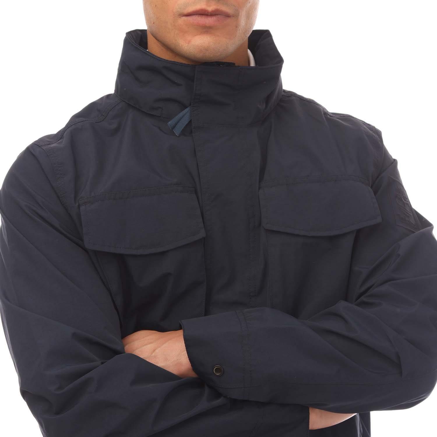 Navy - Timberland - Water Resistant Field Jacket - 3