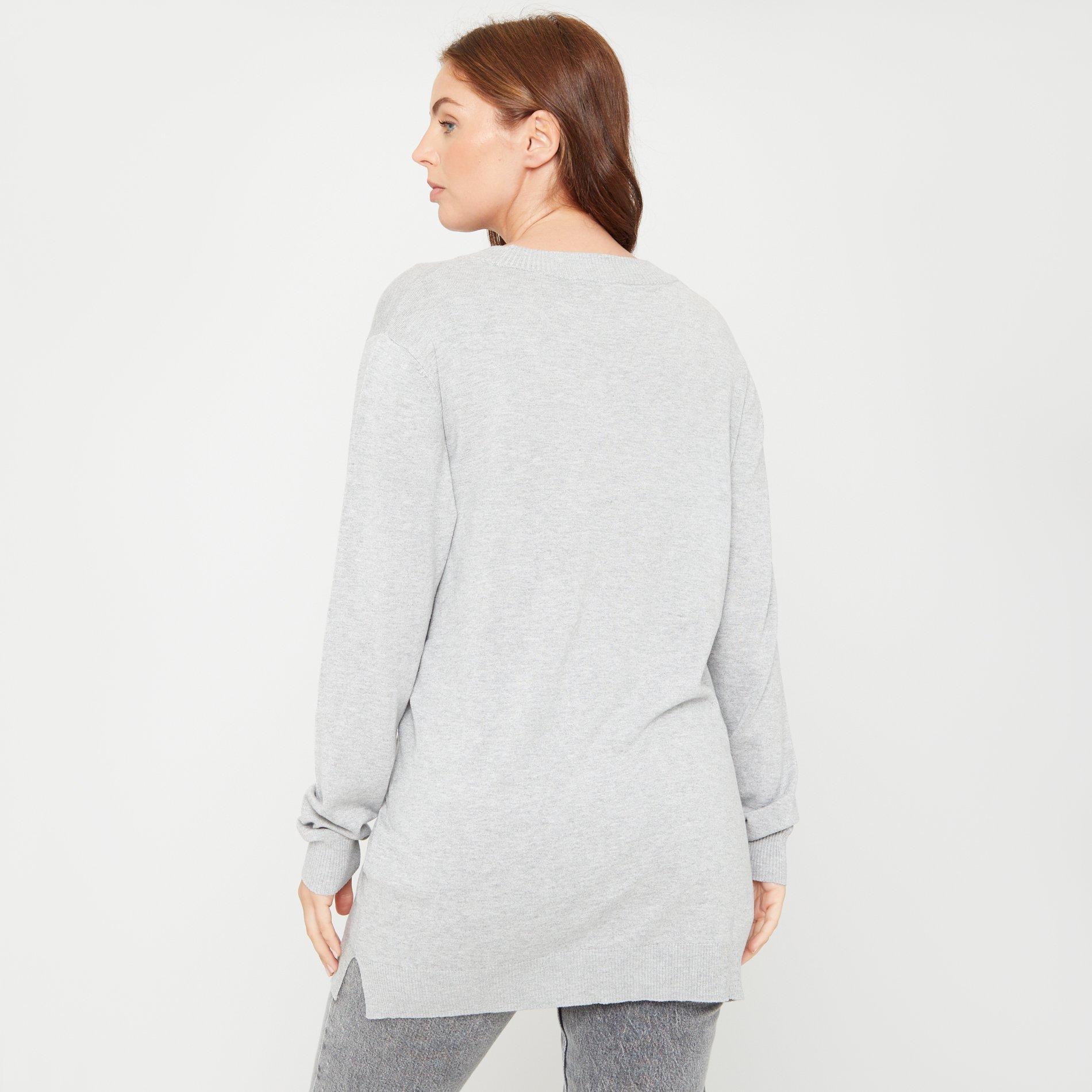 GRIJS - Be You - Women's Crew Neck Jumper - 5
