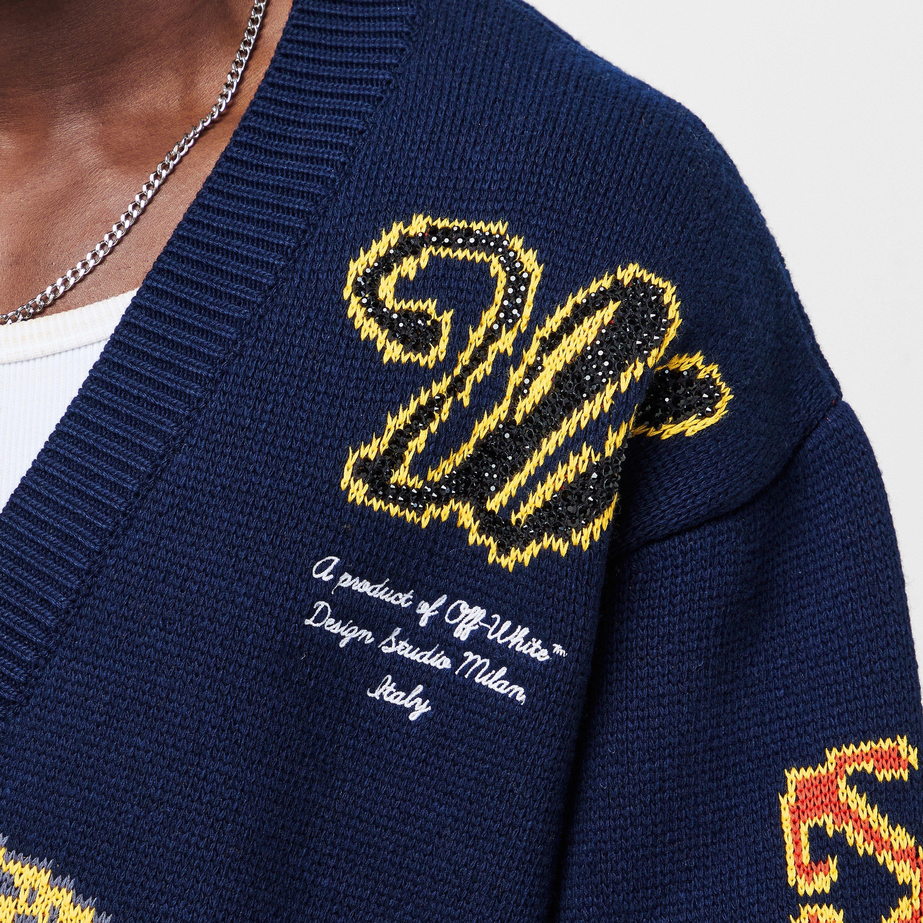 Multifarvet - Off White - Men's Cardigan - 5