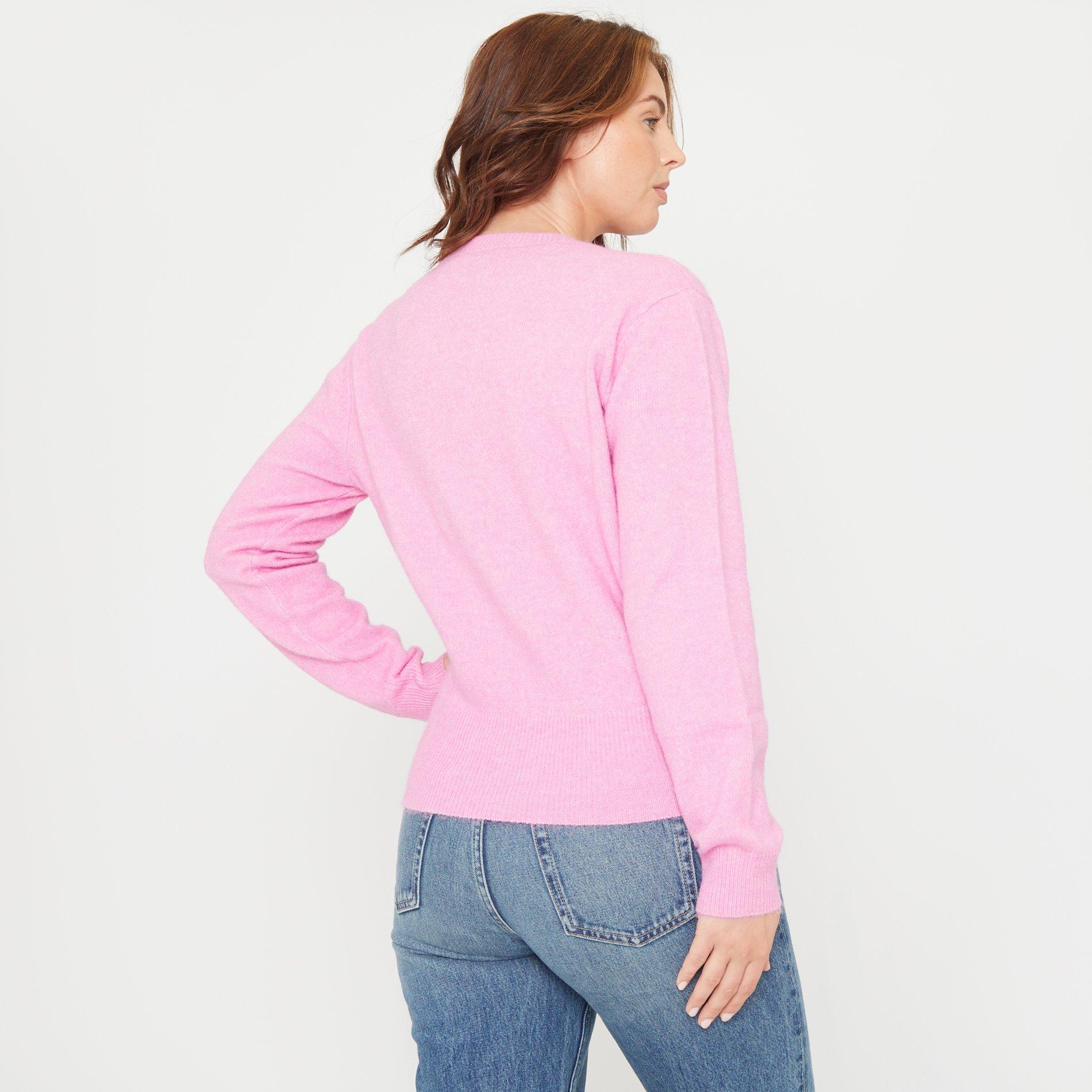 Lyserød - Be You - Crew Neck Jumper - 4