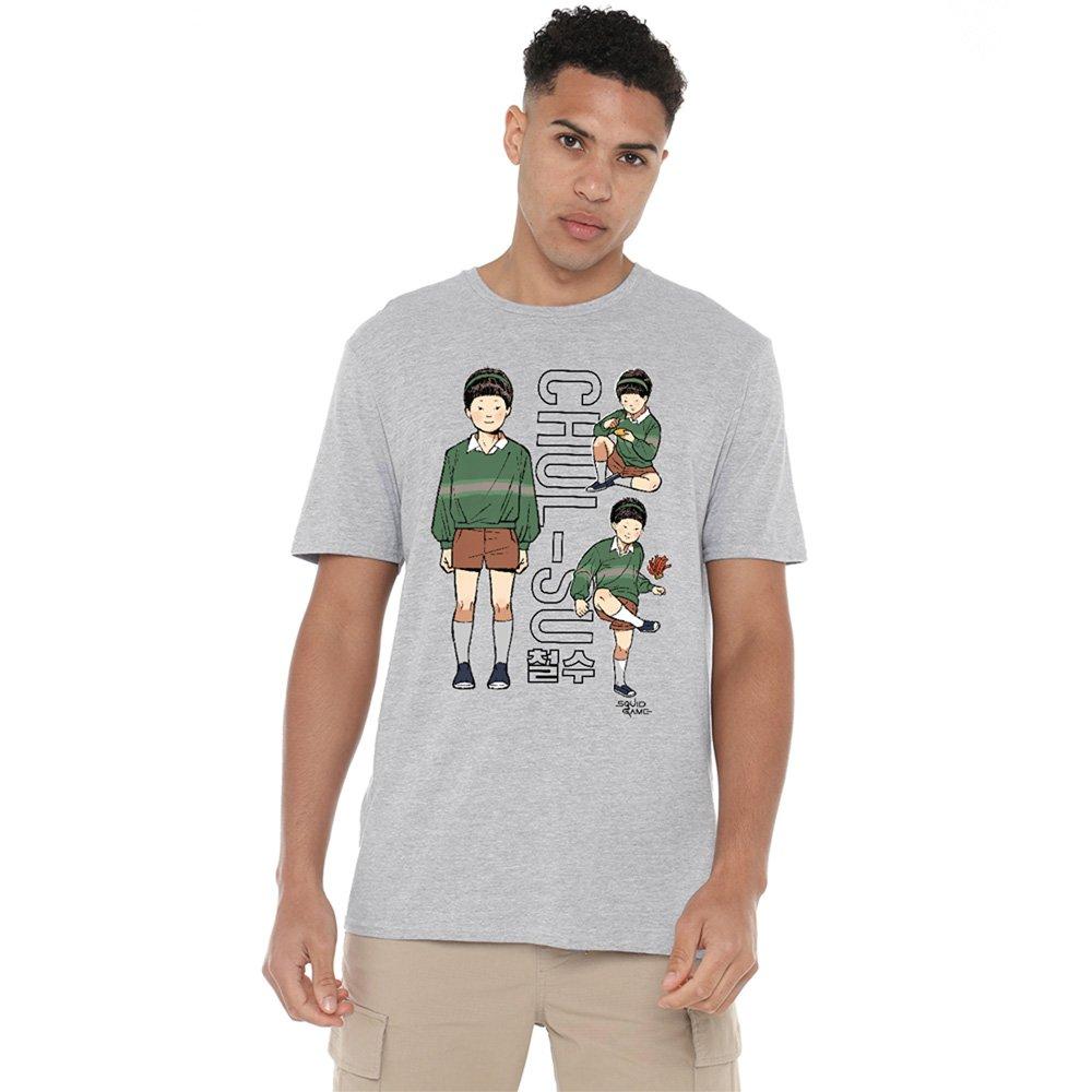 Grey - Squid Game - Squid Game - Season Three Vintage Chul-Su T-Shirt - 1