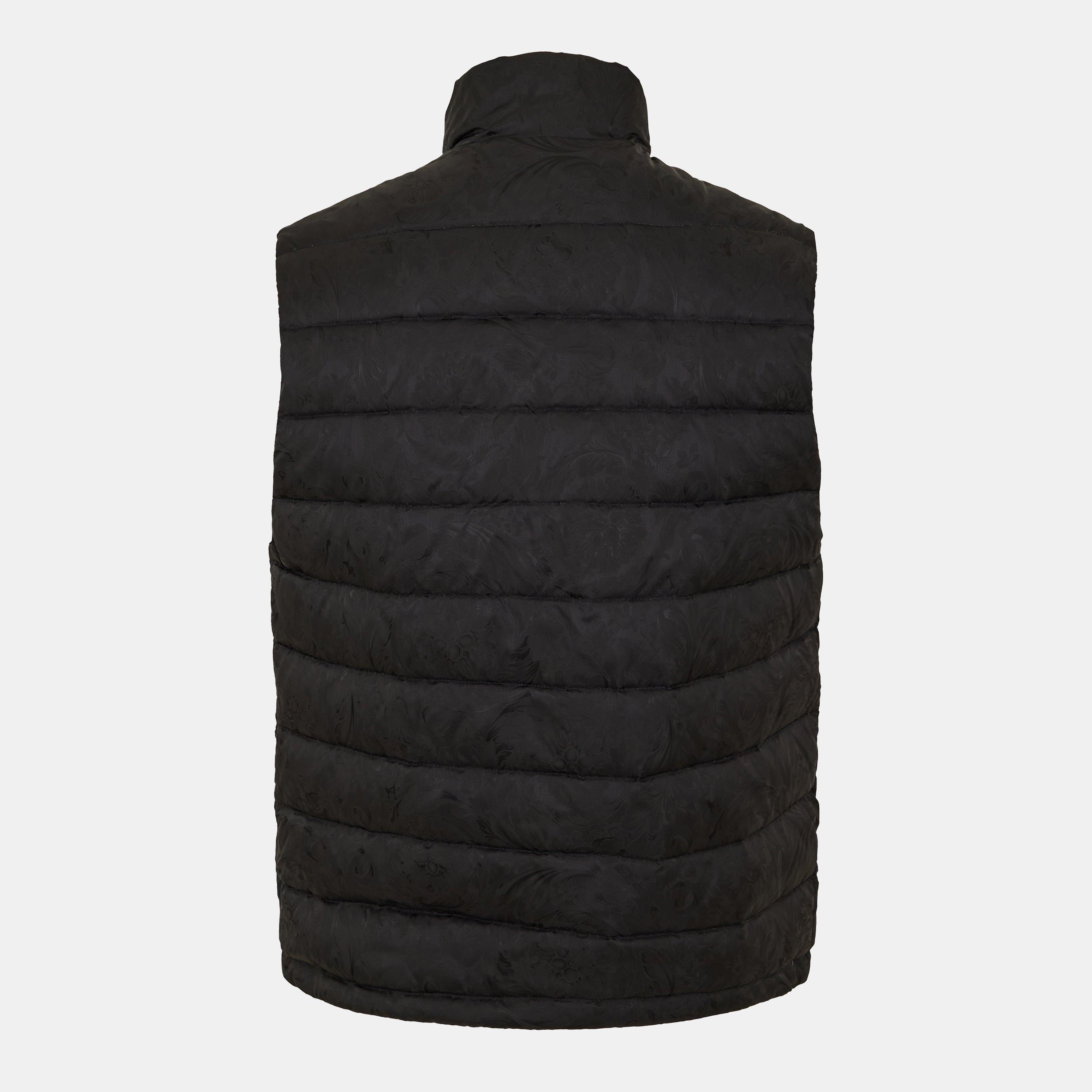Black - Versace - Men's Gilet - 2