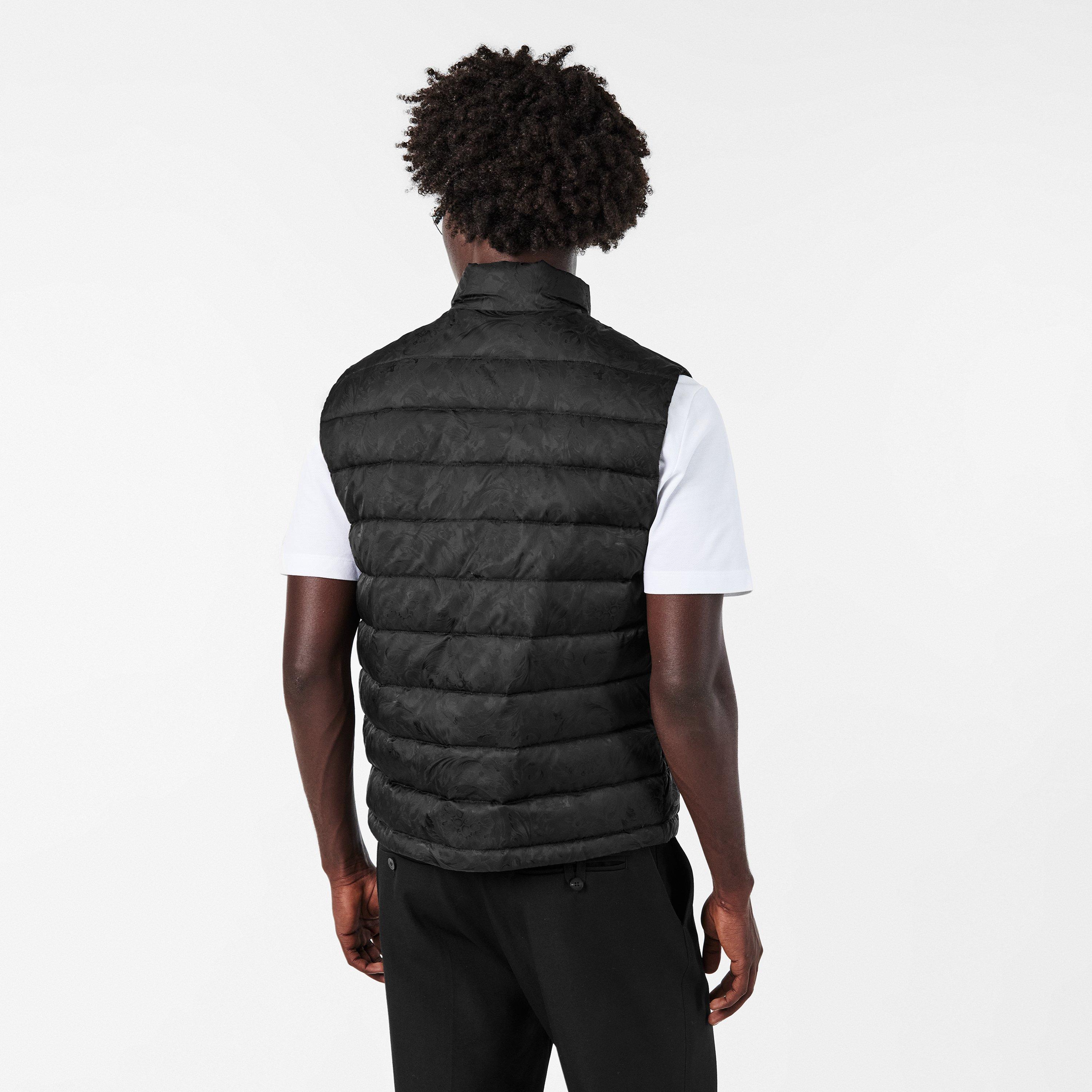 Black - Versace - Men's Gilet - 4