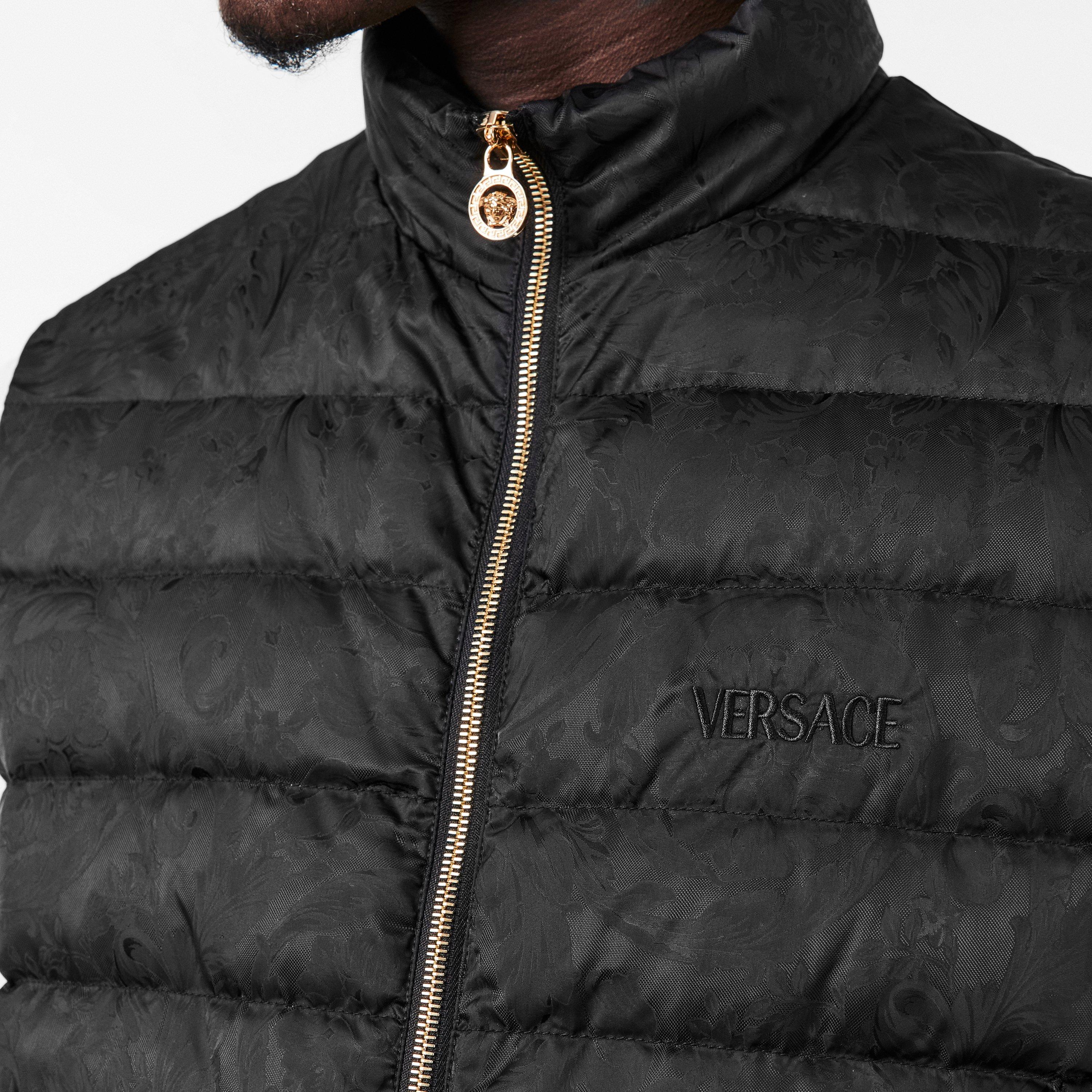 Black - Versace - Men's Gilet - 5