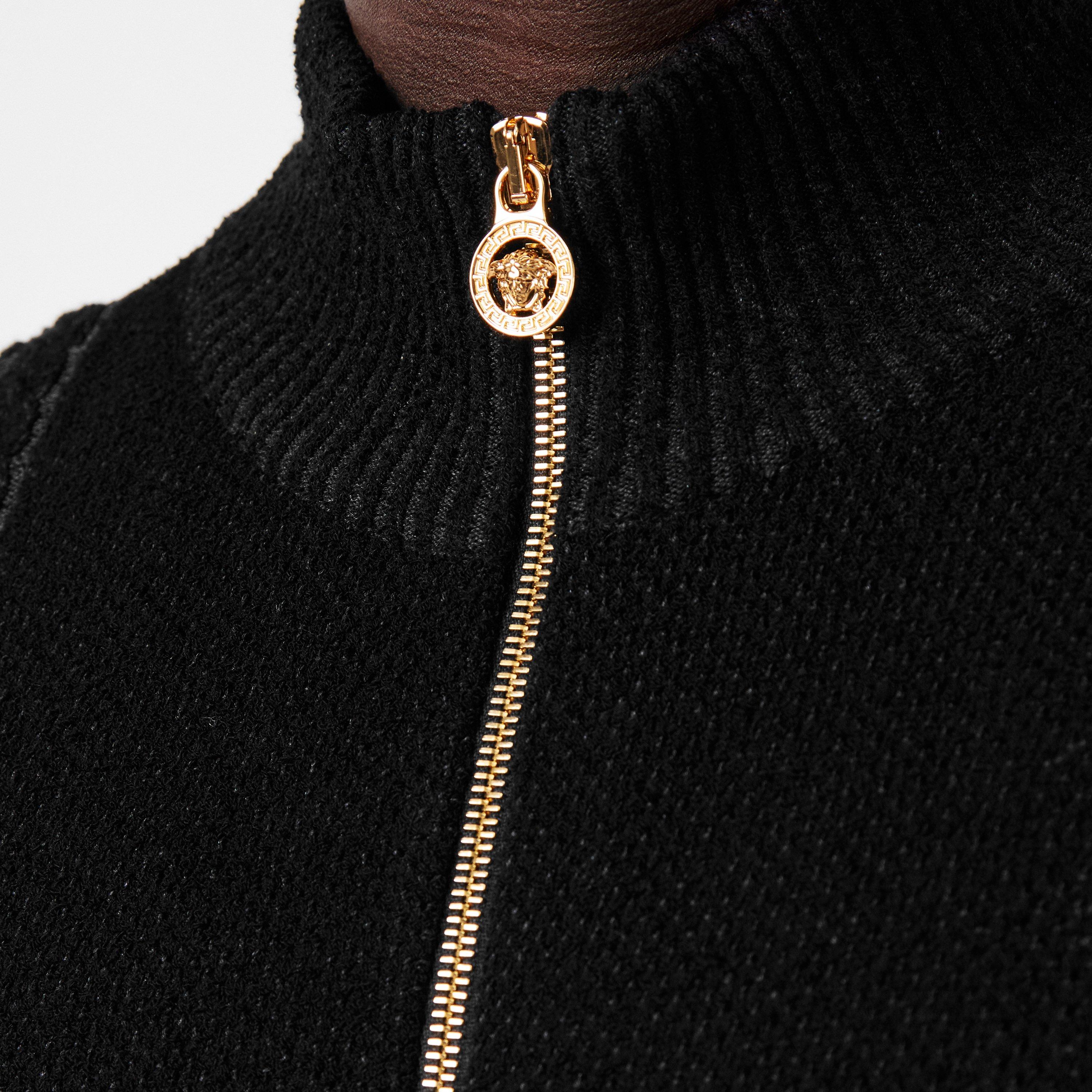 Grey - Versace - Men's Jumper - 5