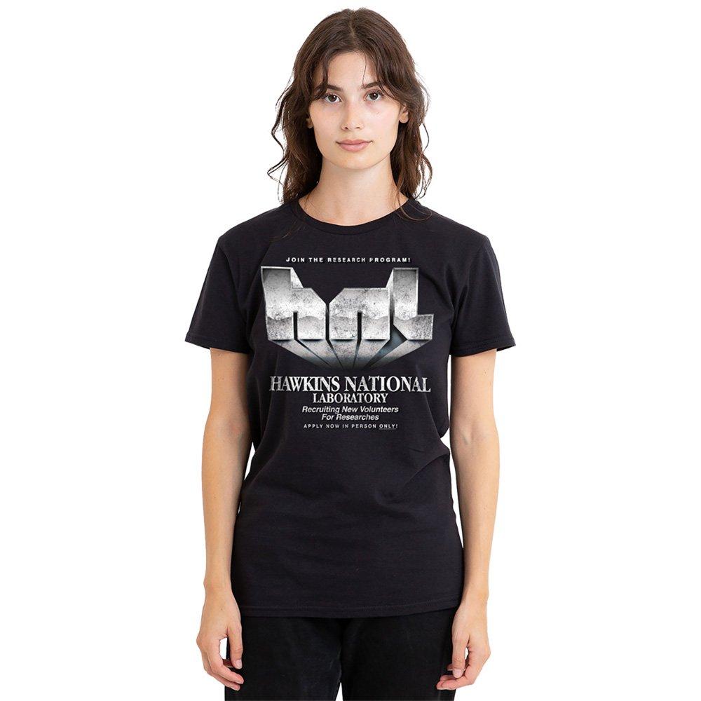 Stranger Things Stranger Things Hawkins Lab Logo T-Shirt Black