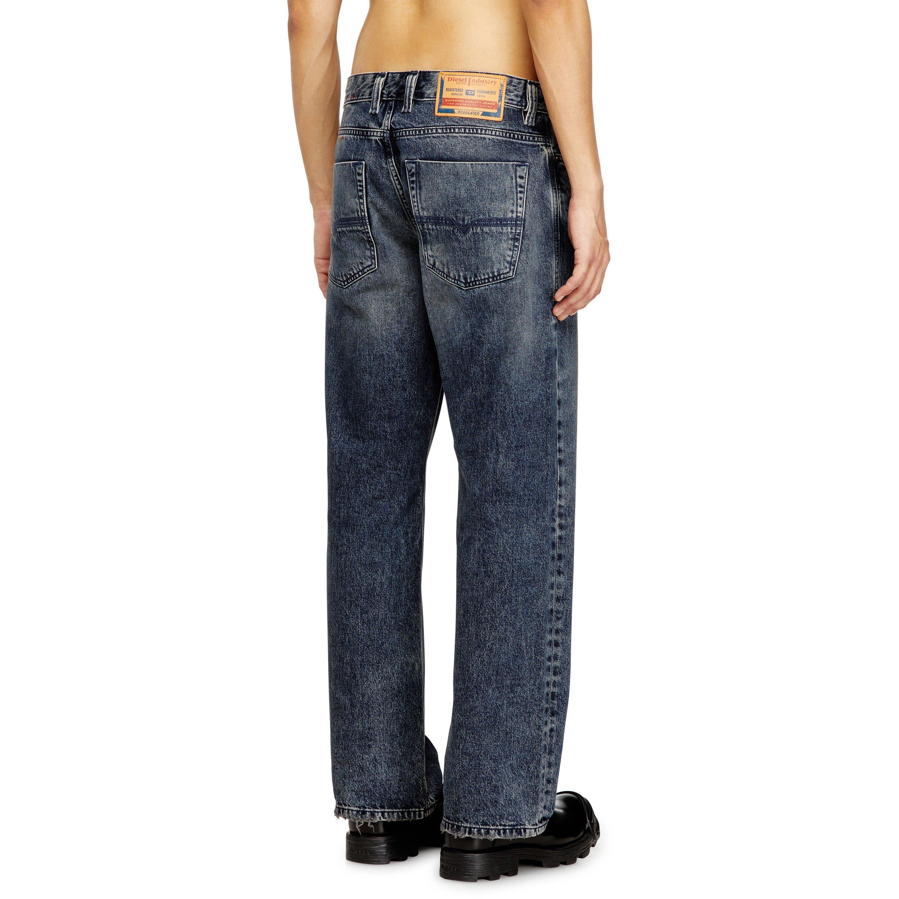 Mid Blue - Diesel - Men's Wide Leg Jeans - 2