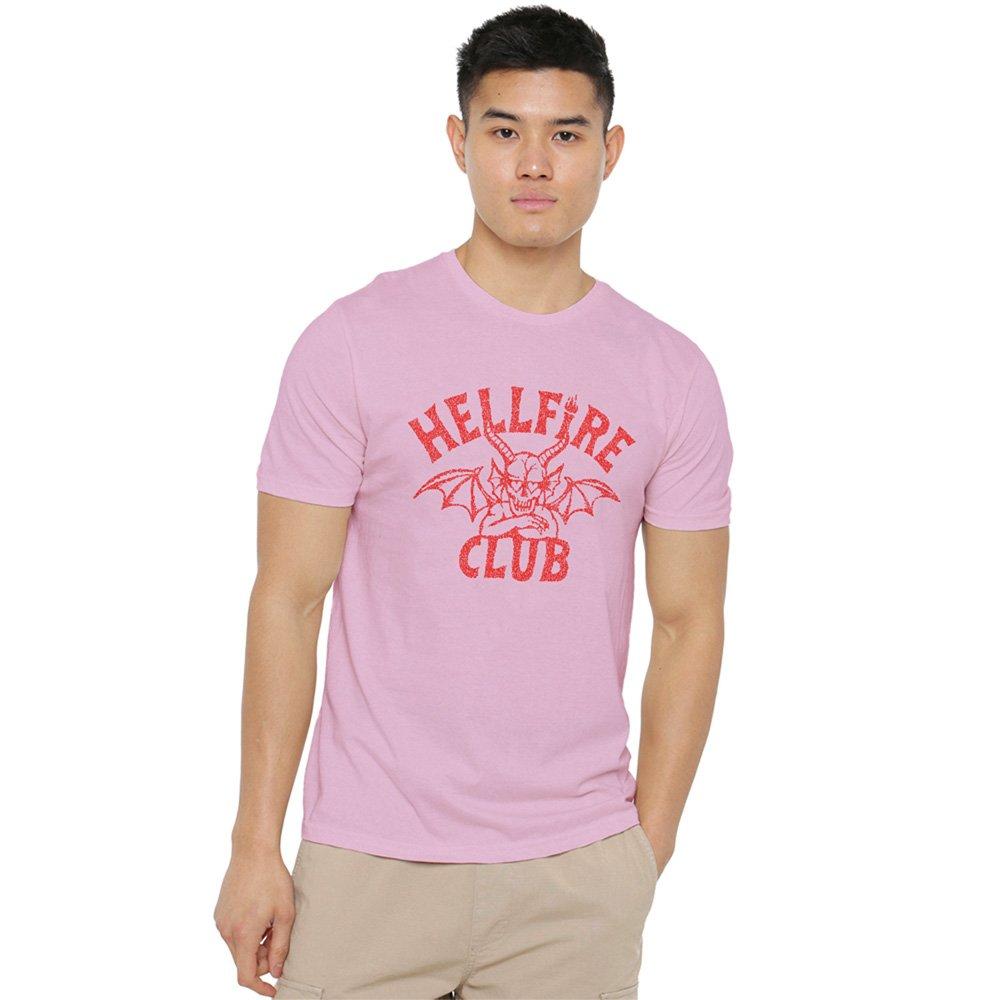 Pink - Stranger Things - Stranger Things Hellfire Club Tonal Devil T-Shirt - 1