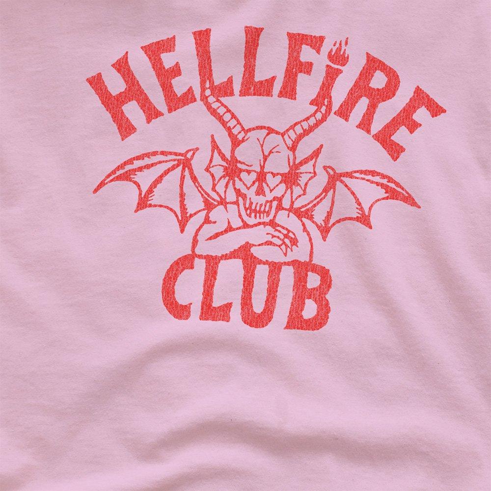 Pink - Stranger Things - Stranger Things Hellfire Club Tonal Devil T-Shirt - 2
