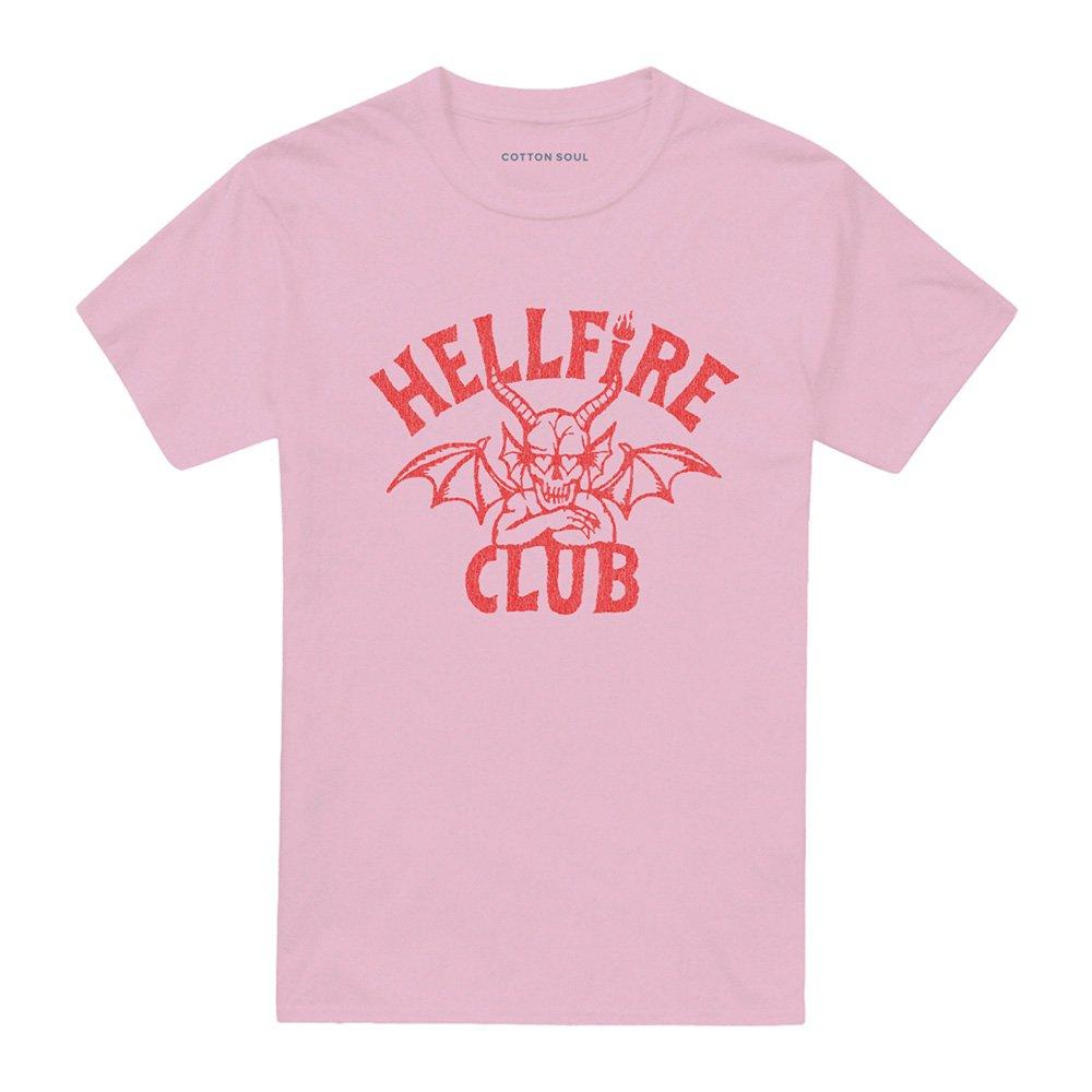 Pink - Stranger Things - Stranger Things Hellfire Club Tonal Devil T-Shirt - 4