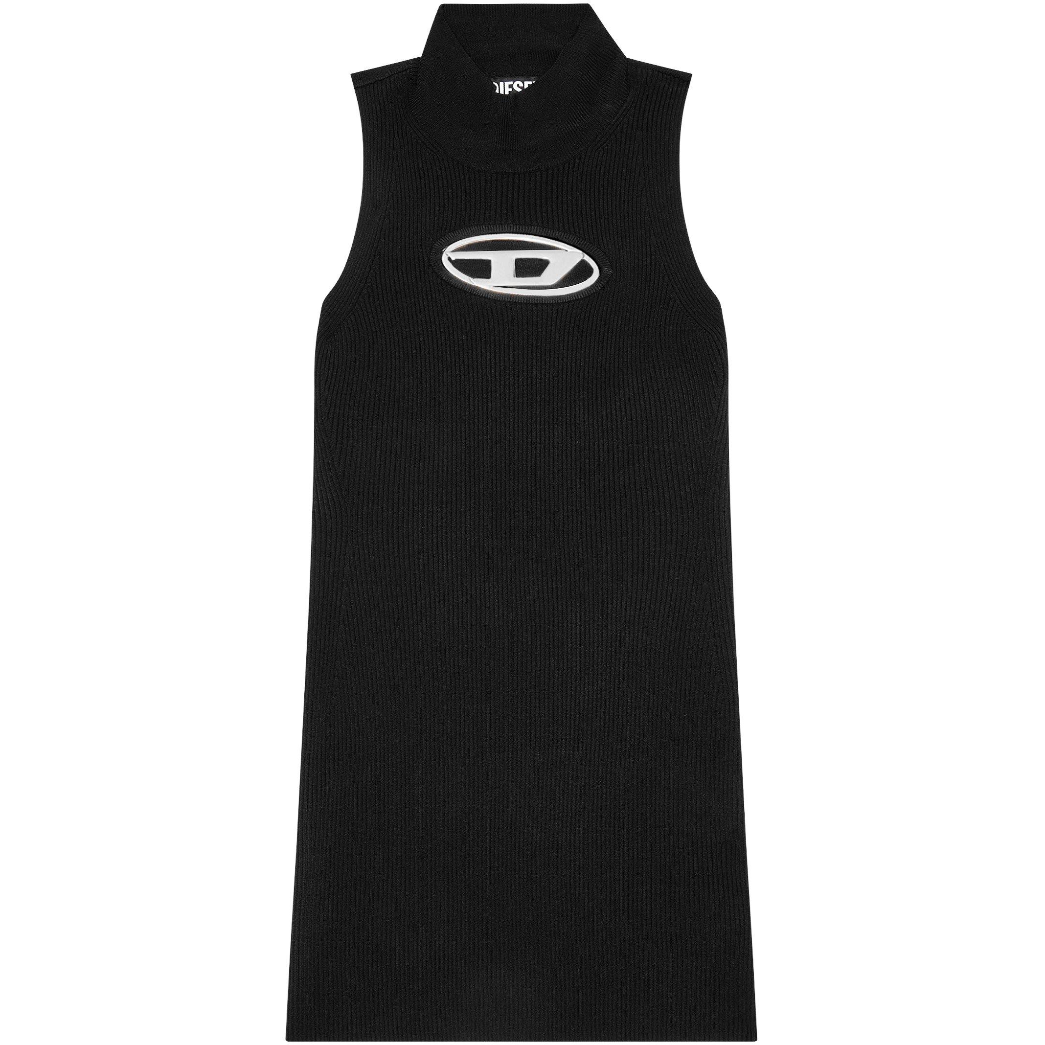 diesel m-onerva ribbed-knit sleeveless dress Diesel M-Onerva Dress Brown - SS23