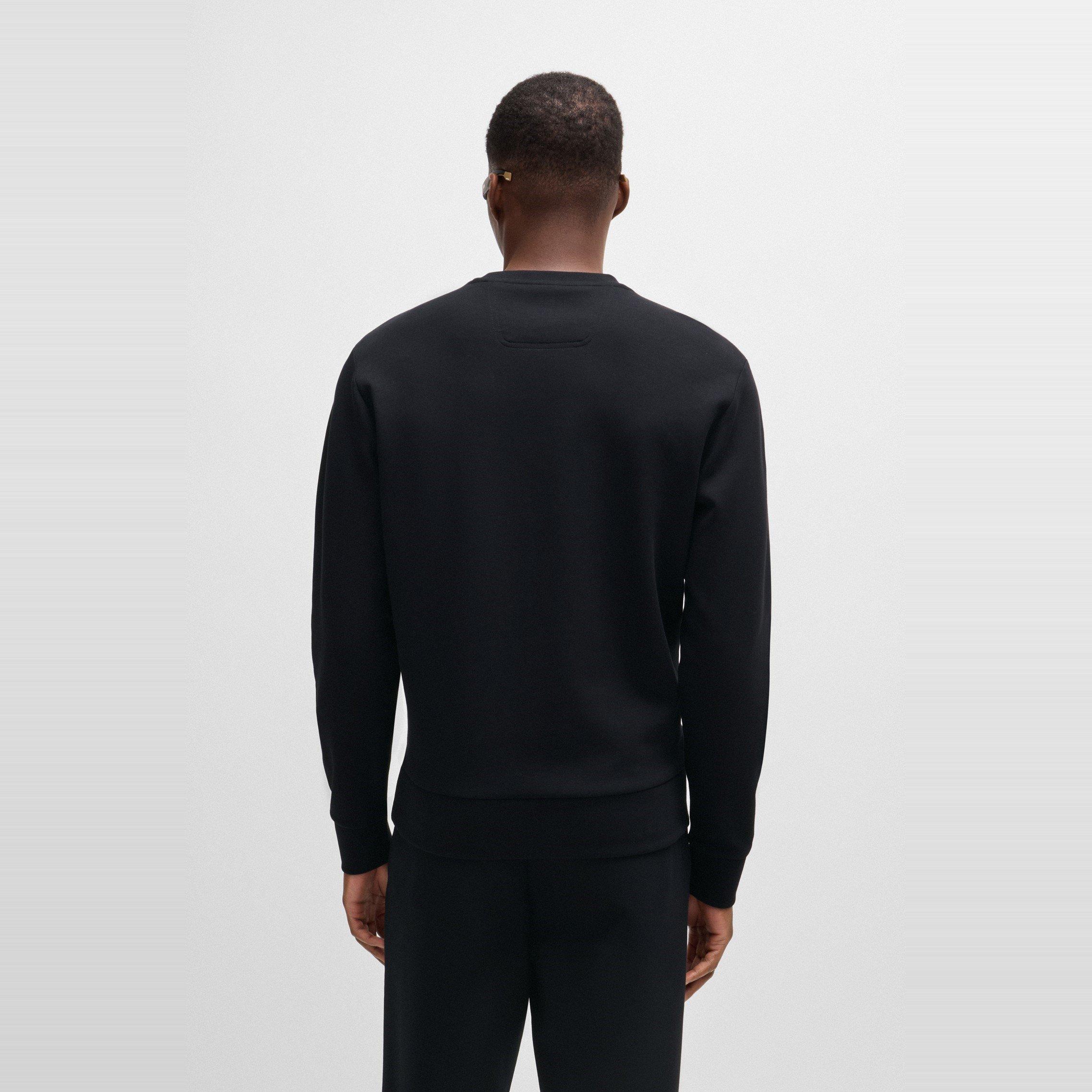 Black 001 - Boss - Men's Salbo  Green Crew Neck Jumper - 3