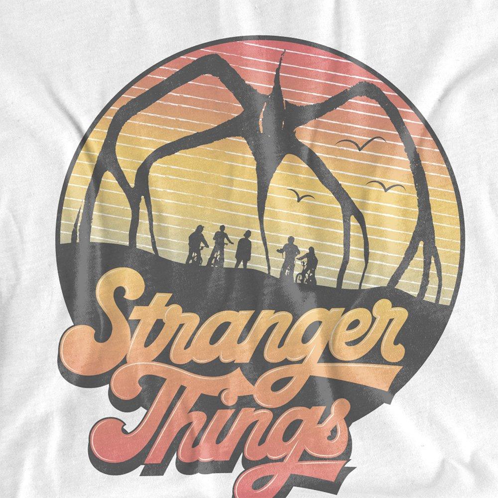 White - Stranger Things - Stranger Things 80S Sunset Mindflayer Group Overs - 2