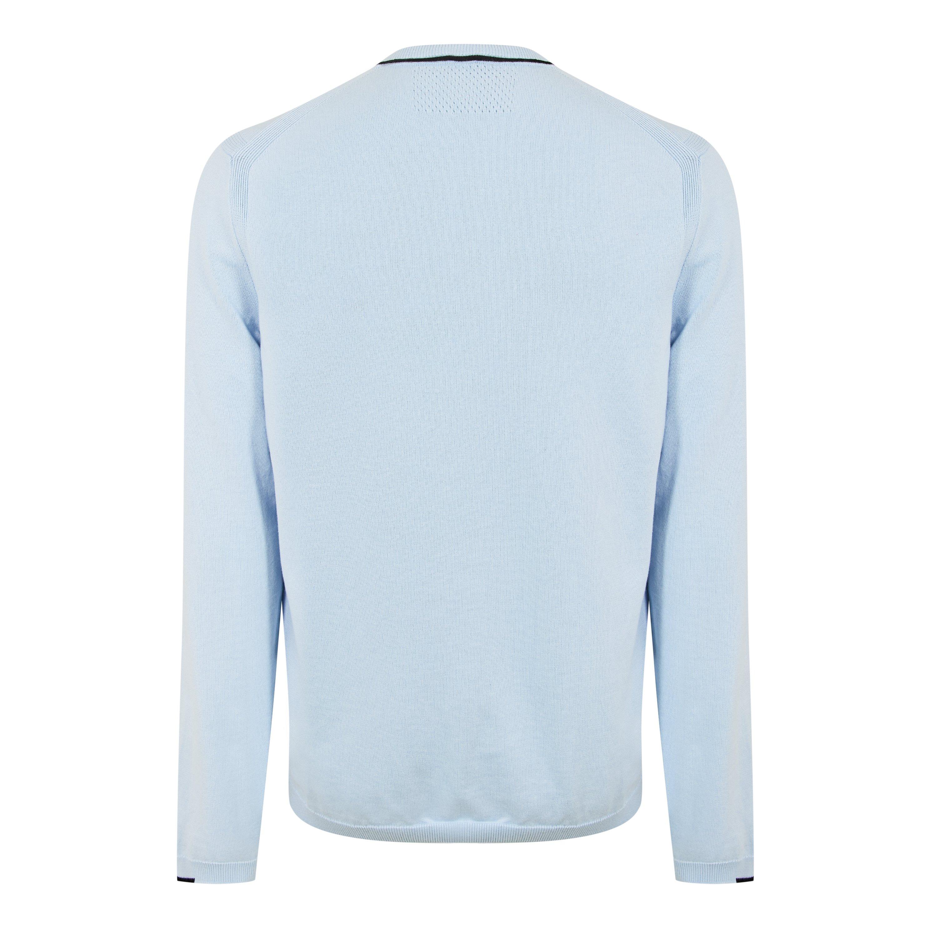Blue 460 - Boss - Mens BOSS GREEN Crew Neck Jumper with Logo Detail - 2