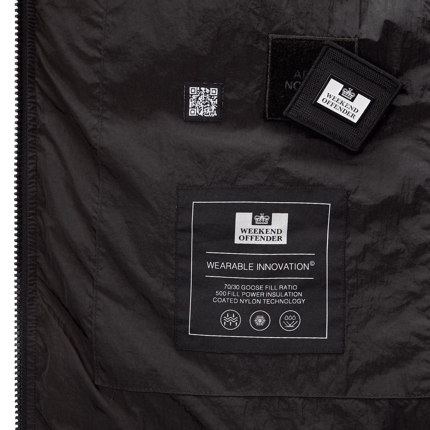 Black - Weekend Offender - Sapporo Longline Down Jacket - 6