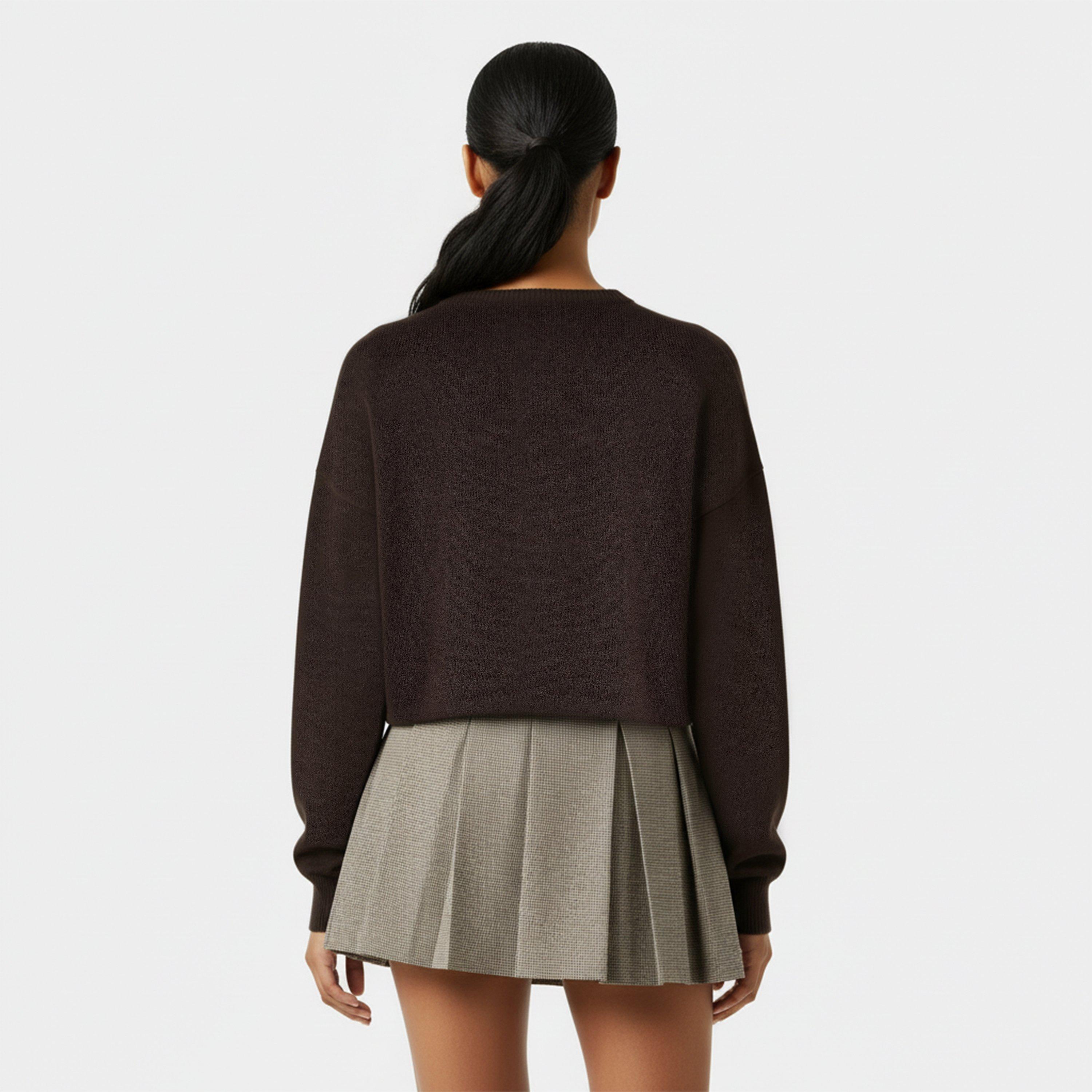 Cocao - Jack Wills - Women's Classic Crew Neck Jumper - 4