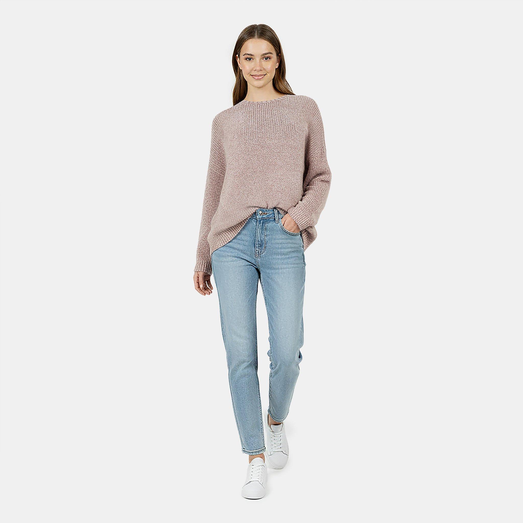 Taupe - Jack Wills - Women's Chenille Crew Neck Jumper - 5