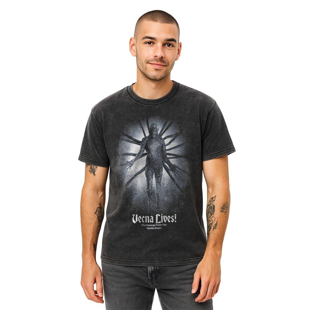 Black - Stranger Things - Stranger Things Vecna Lives Poster T Shirt Black - 1