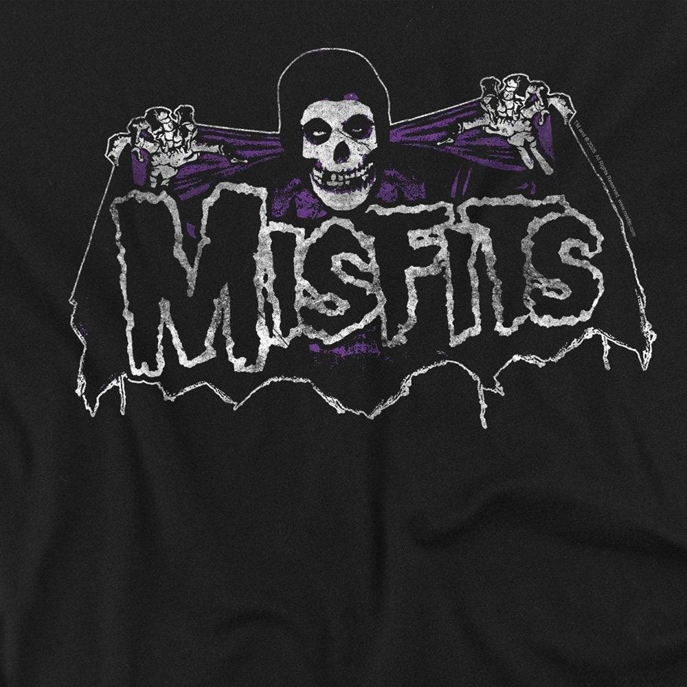 Black - Misfits - Misfits - Bat Logo T-Shirt Black - 2