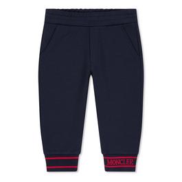 Moncler Cuffed Logo Joggers Infants