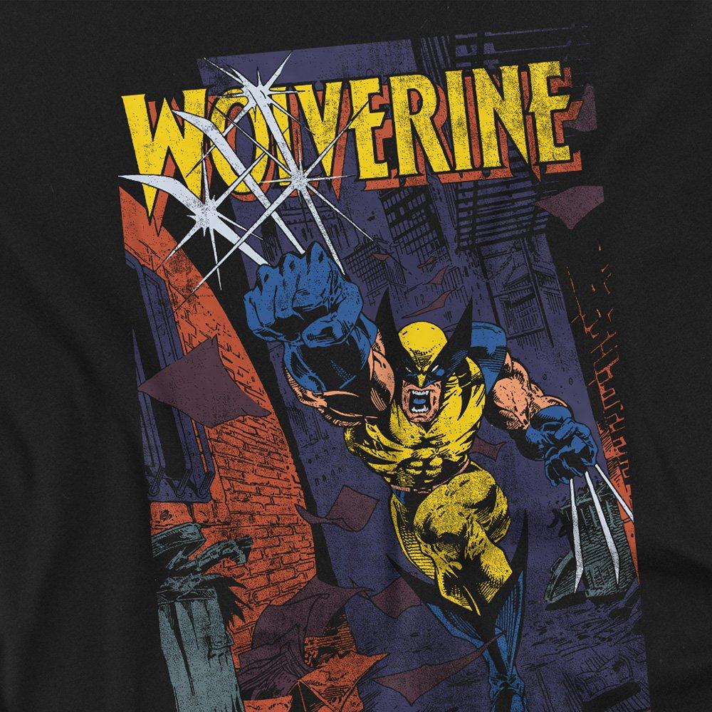 Black - Marvel - Wolverine Backstreet Strike T-Shirt Black - 2