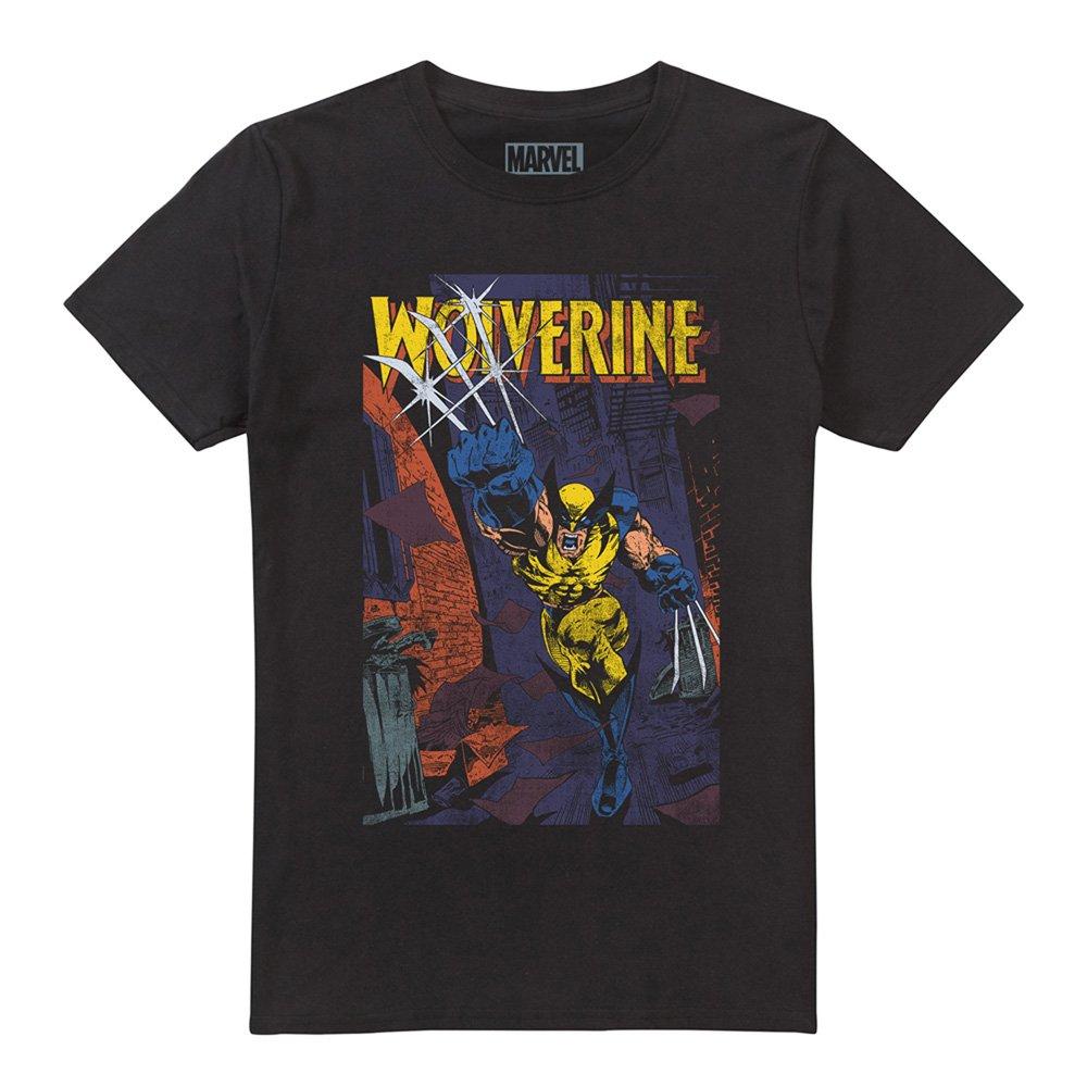 Black - Marvel - Wolverine Backstreet Strike T-Shirt Black - 4