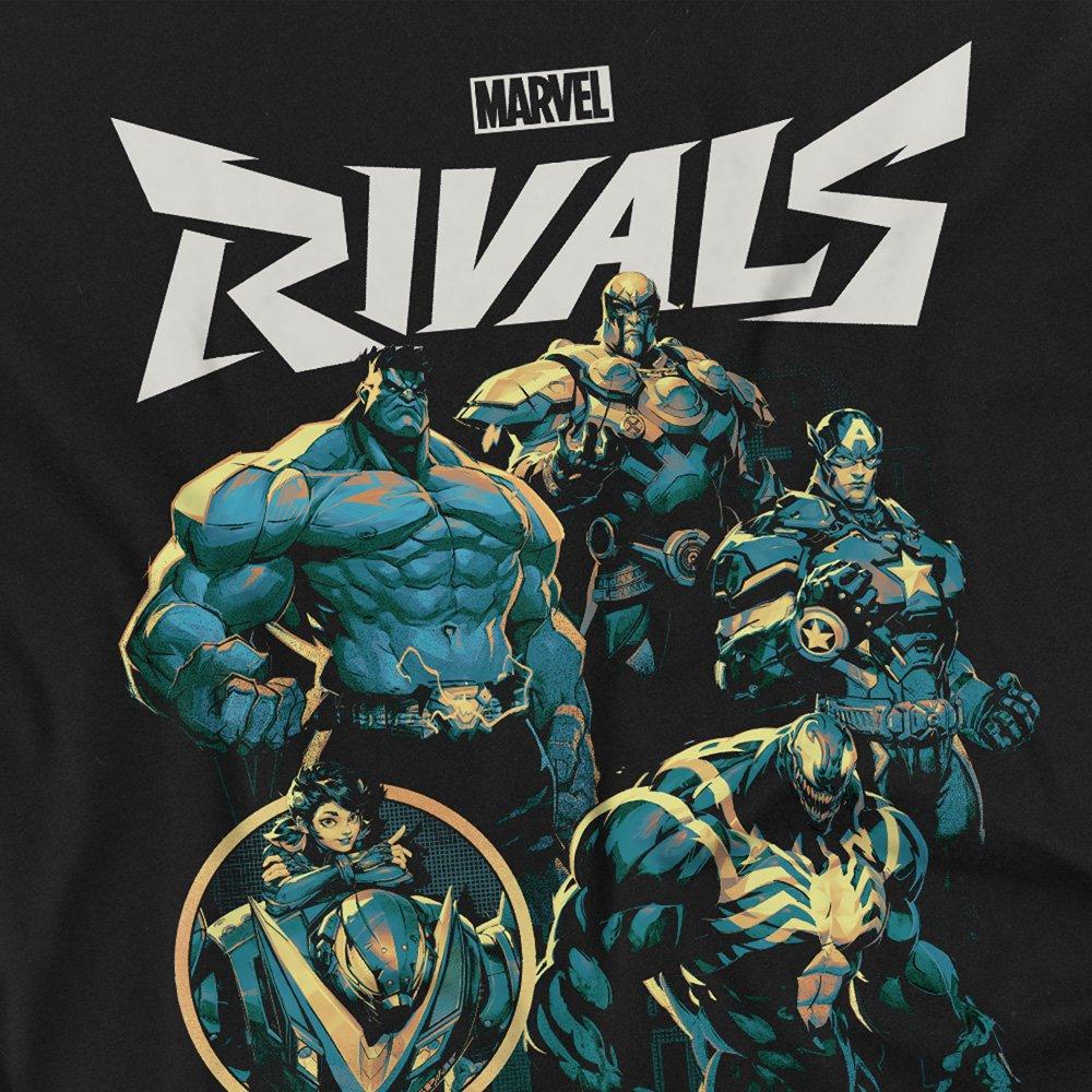 Black - Marvel - Rivals Vanguard Trend (Back Print) T-Shirt Black - 2