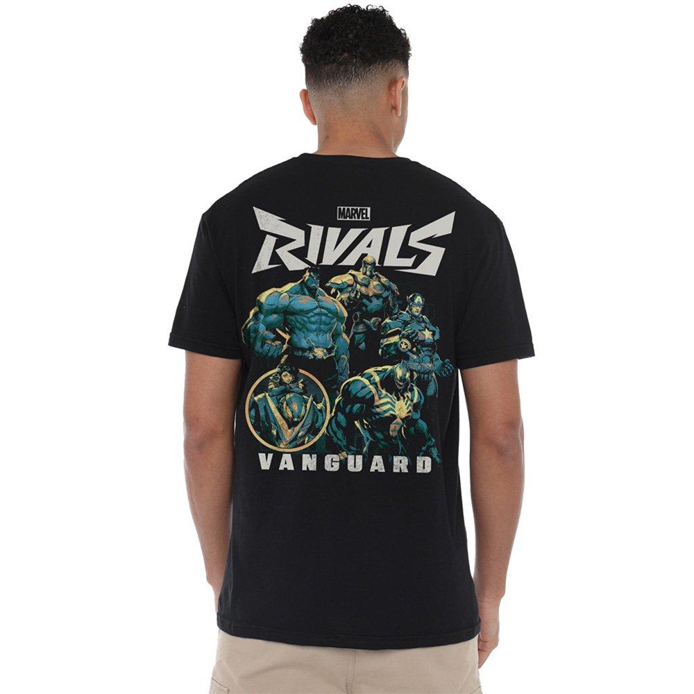 Black - Marvel - Rivals Vanguard Trend (Back Print) T-Shirt Black - 3