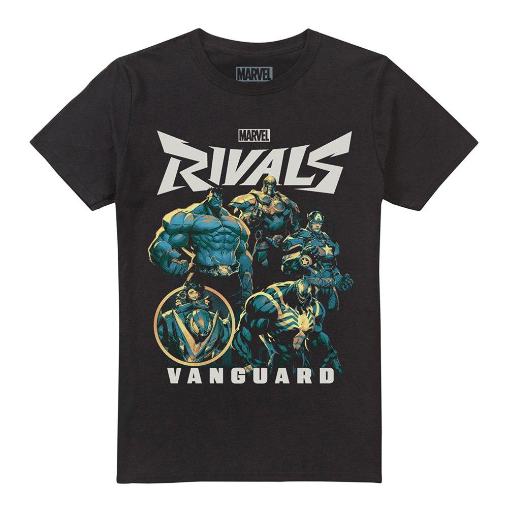 Black - Marvel - Rivals Vanguard Trend (Back Print) T-Shirt Black - 4