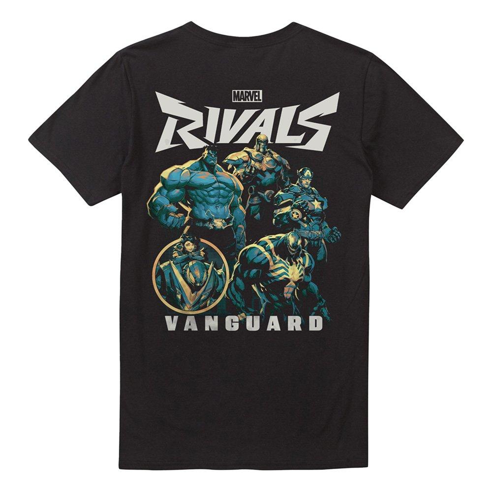Black - Marvel - Rivals Vanguard Trend (Back Print) T-Shirt Black - 5