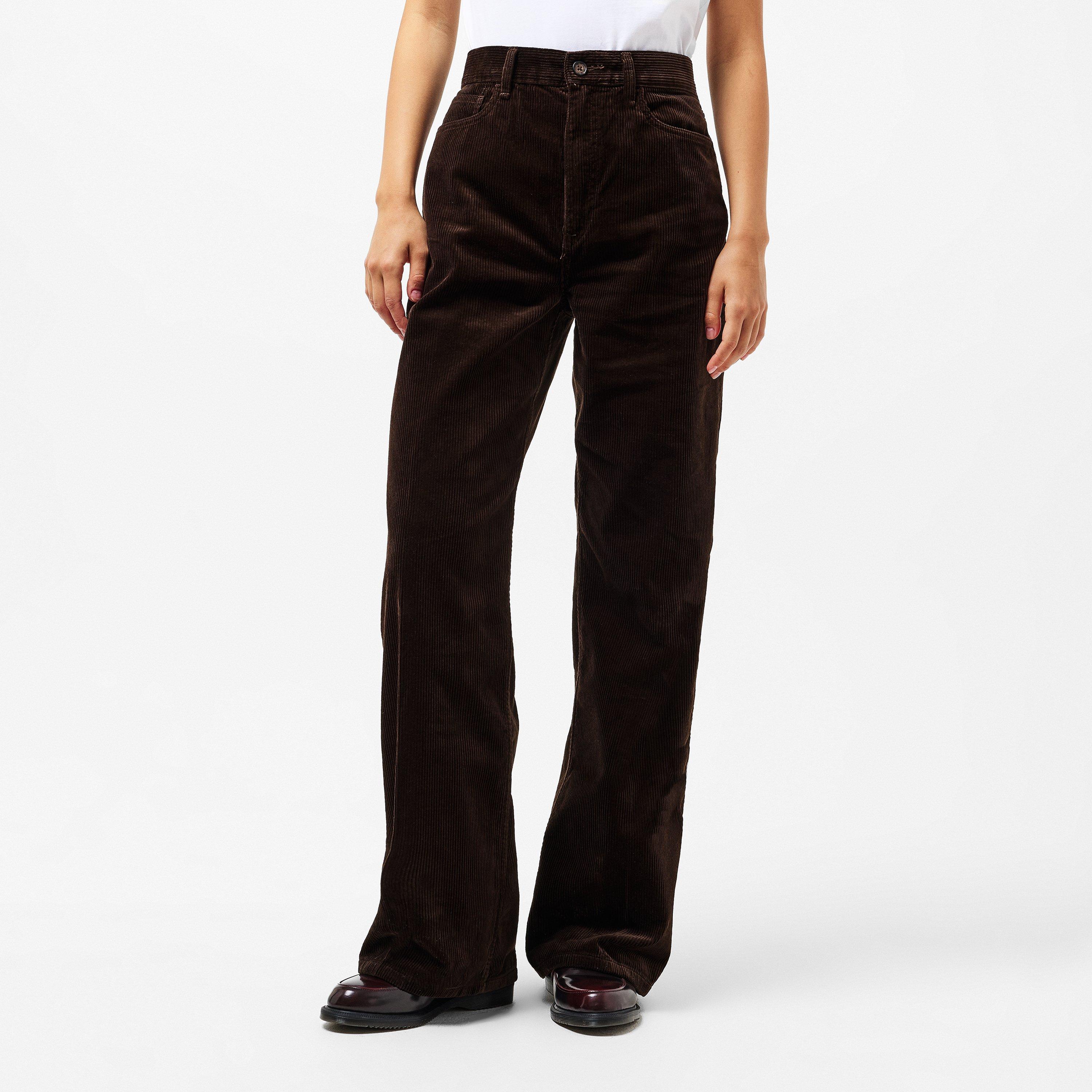Dark Beech - Polo Ralph Lauren - Women's Cord Tailored Trousers - 3