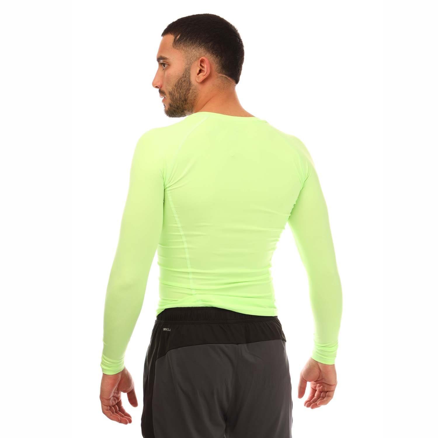Lime - Puma - LIGA Baselayer Long Sleeve T-Shirt - 3