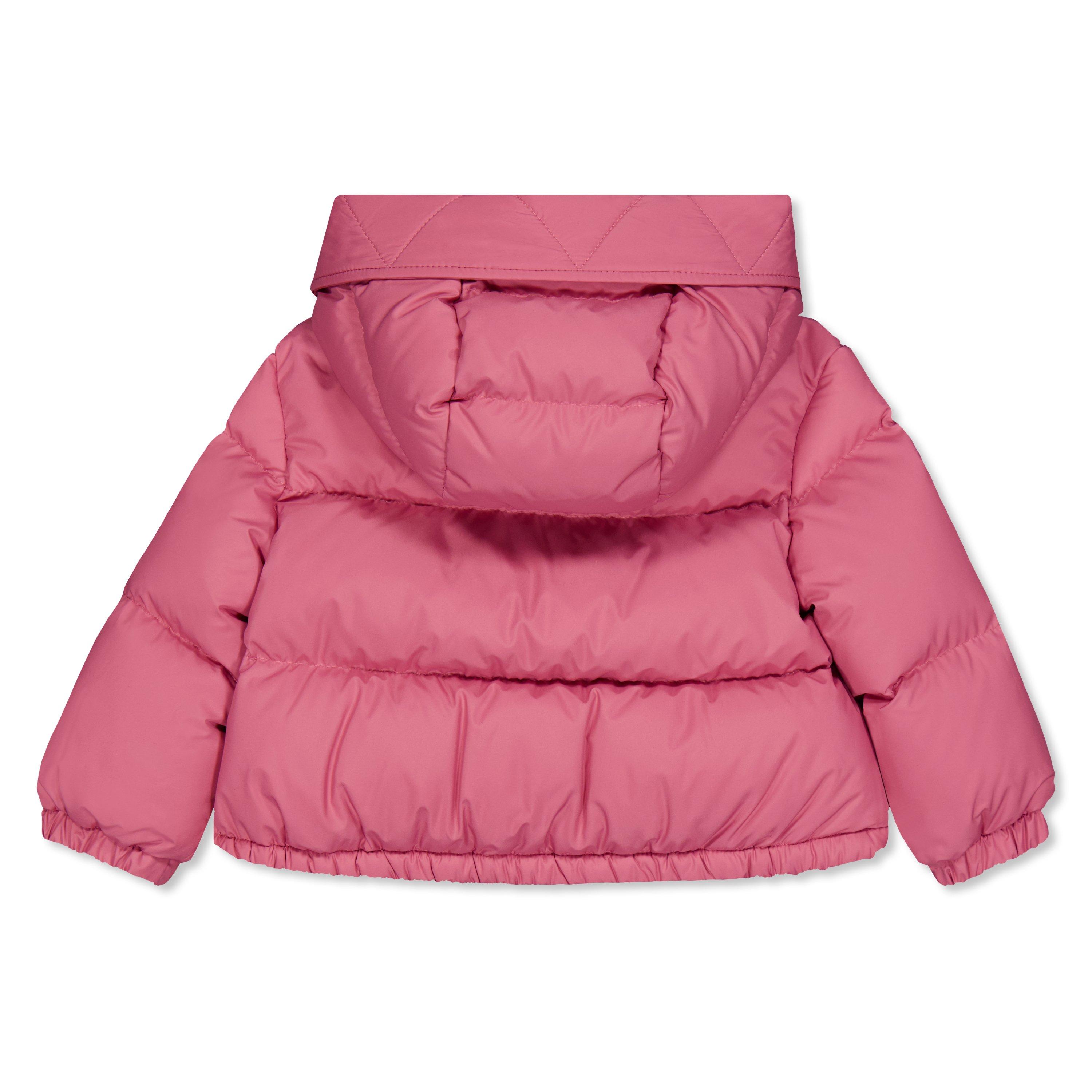 Pink 52L - Moncler - Kids' Laurie Wind Resistant Duck Down Short Puffer Jacket - 2