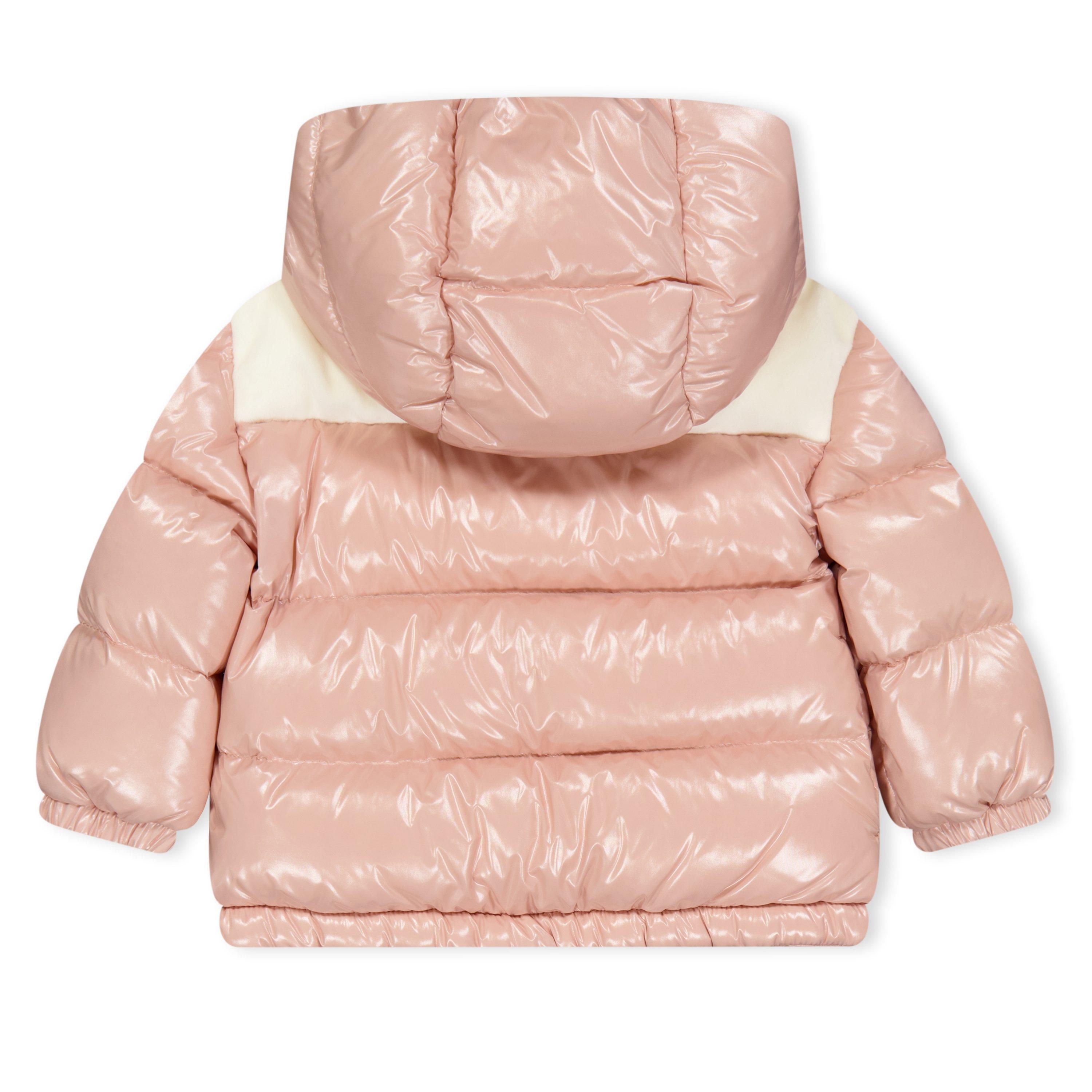 Pink 512 - Moncler - Kids' Lakisha Hooded Duck Down Short Puffer Jacket - 2