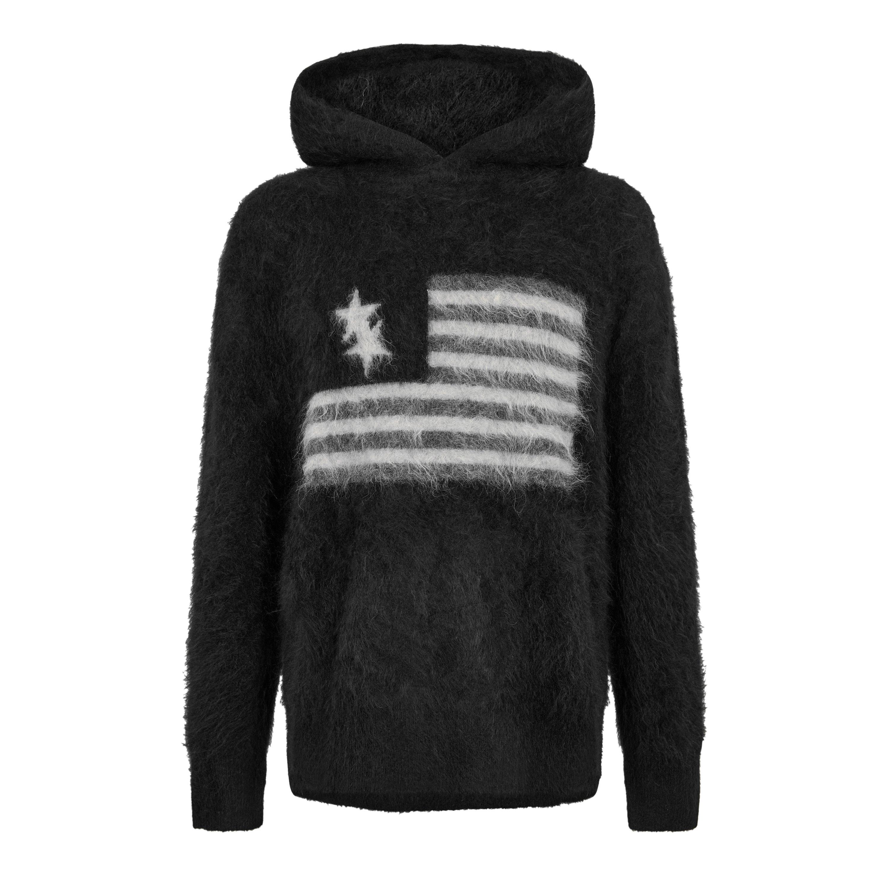 Black - Cole Buxton - Men's USA Over the Head Knitted Top - 1