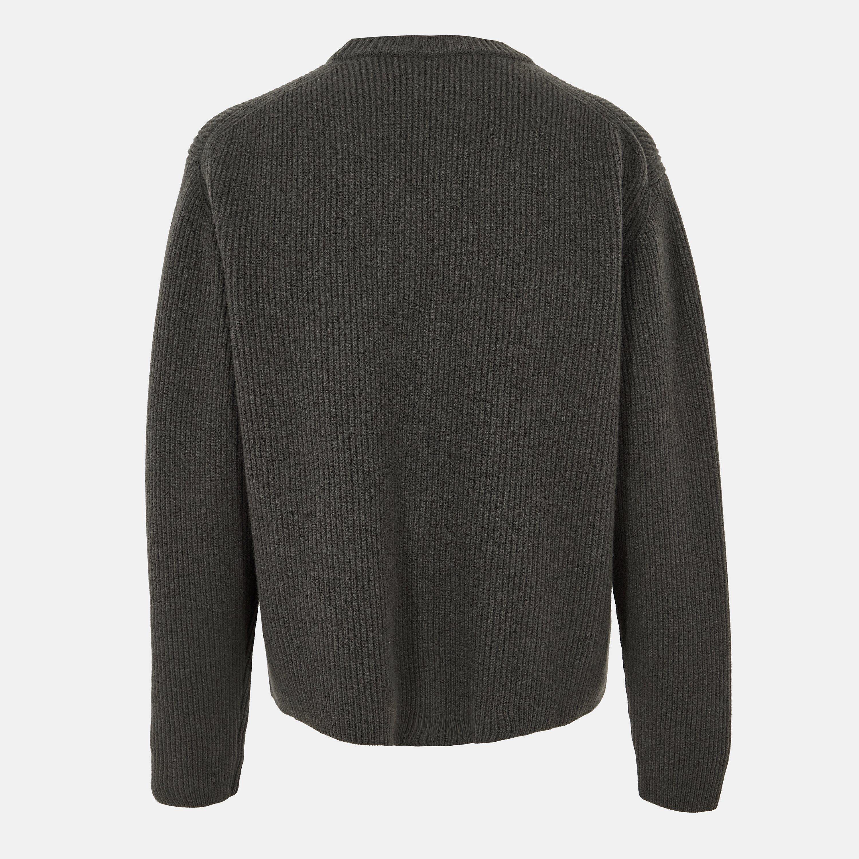 Military Green - Gucci - Men's Rib Cardigan - 2