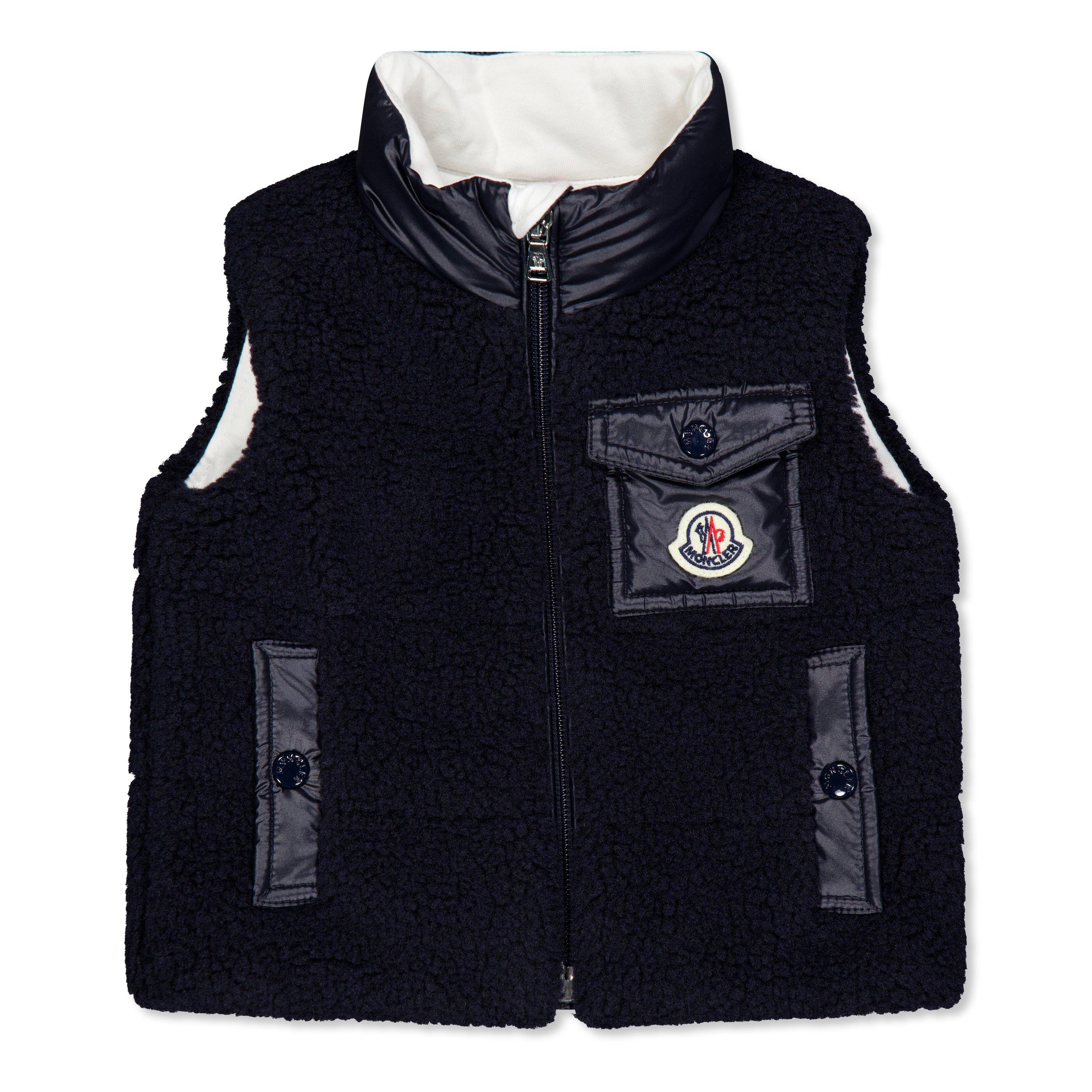Navy 742 - Moncler - Kids' Odal Quilted Gilet - 1