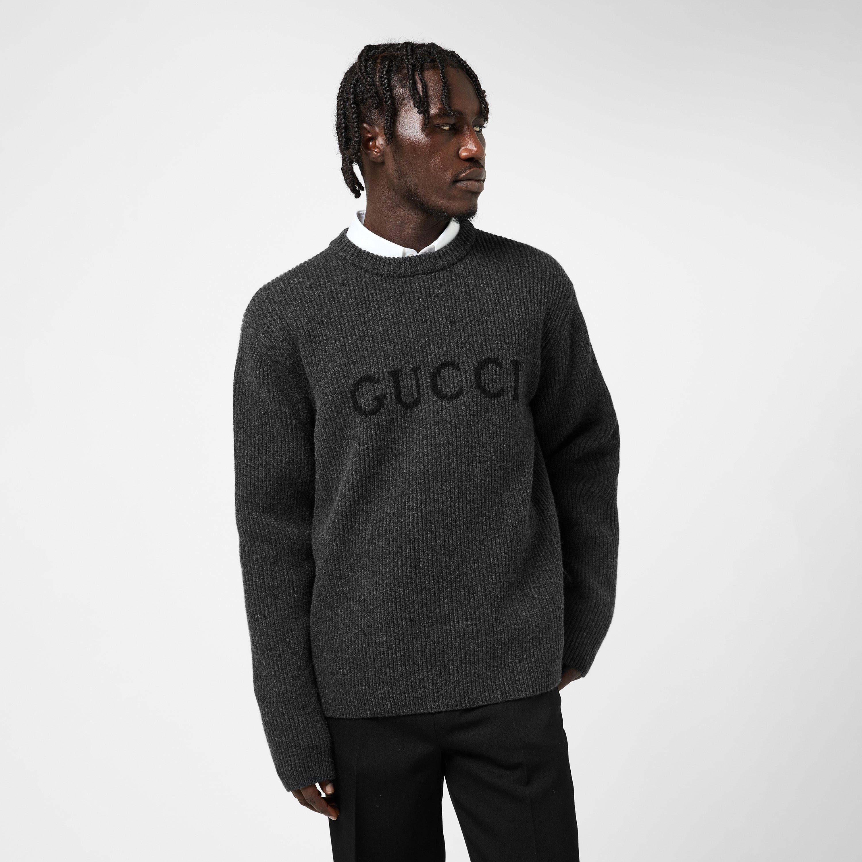 Mid Grey - Gucci - Men's Jumper - 3