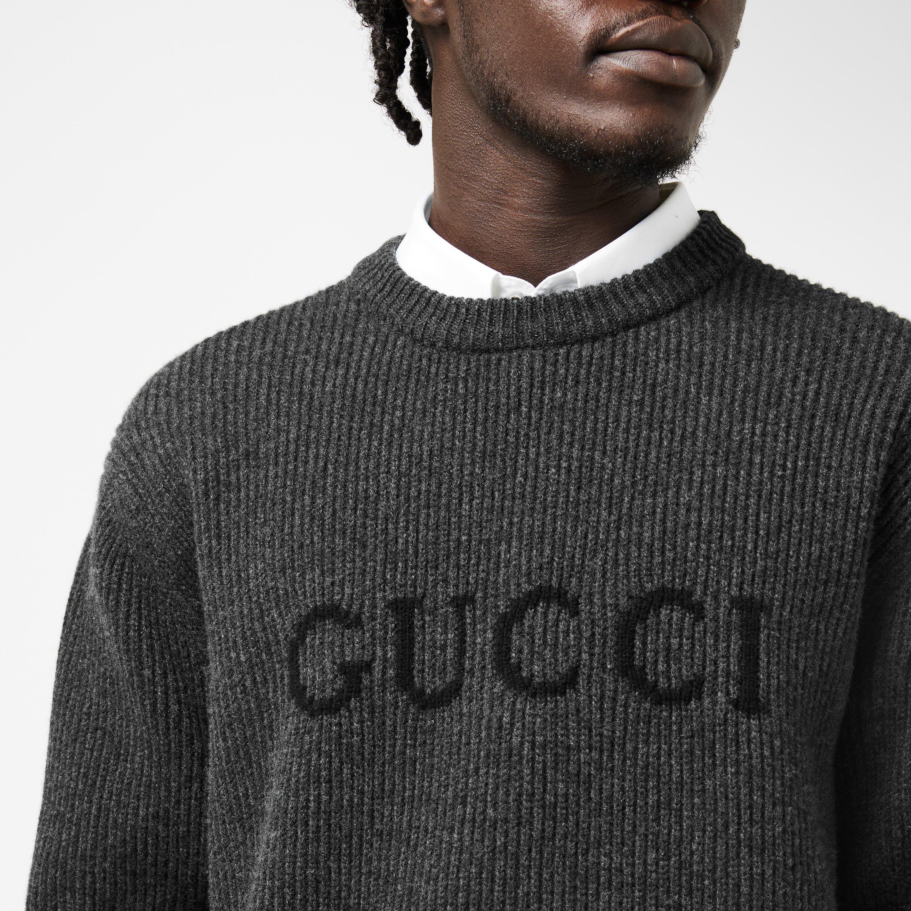 Mid Grey - Gucci - Men's Jumper - 5