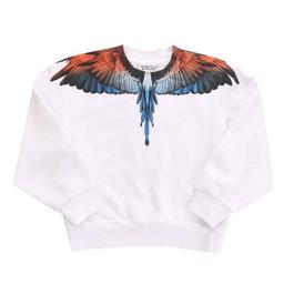 Marcelo Burlon Wings Regular Crewneck Sweatshirt