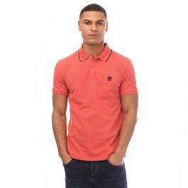 Timberland Millers River Printed Neck Polo Shirt