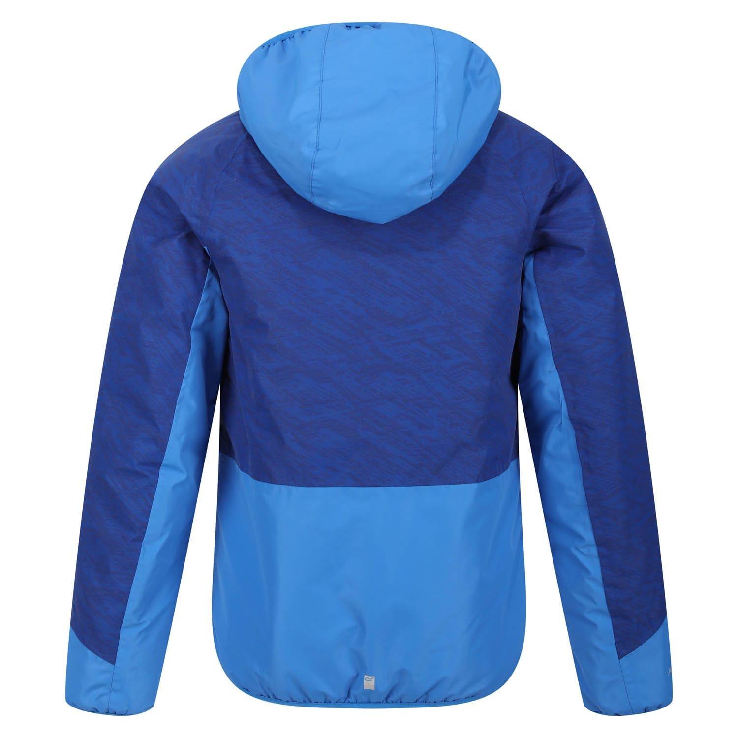 Blue - Regatta - Volcanics Waterproof Rain Jacket - 2