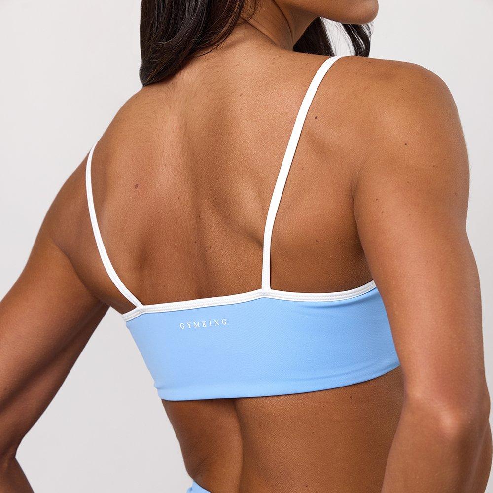 Cotone Blu - Gym King - Gym King 365 Contrast Bra - Blue Cotton - 5