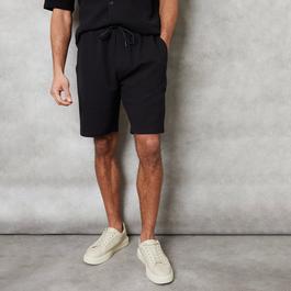 Threadbare Textured Elasticated Waist Shorts