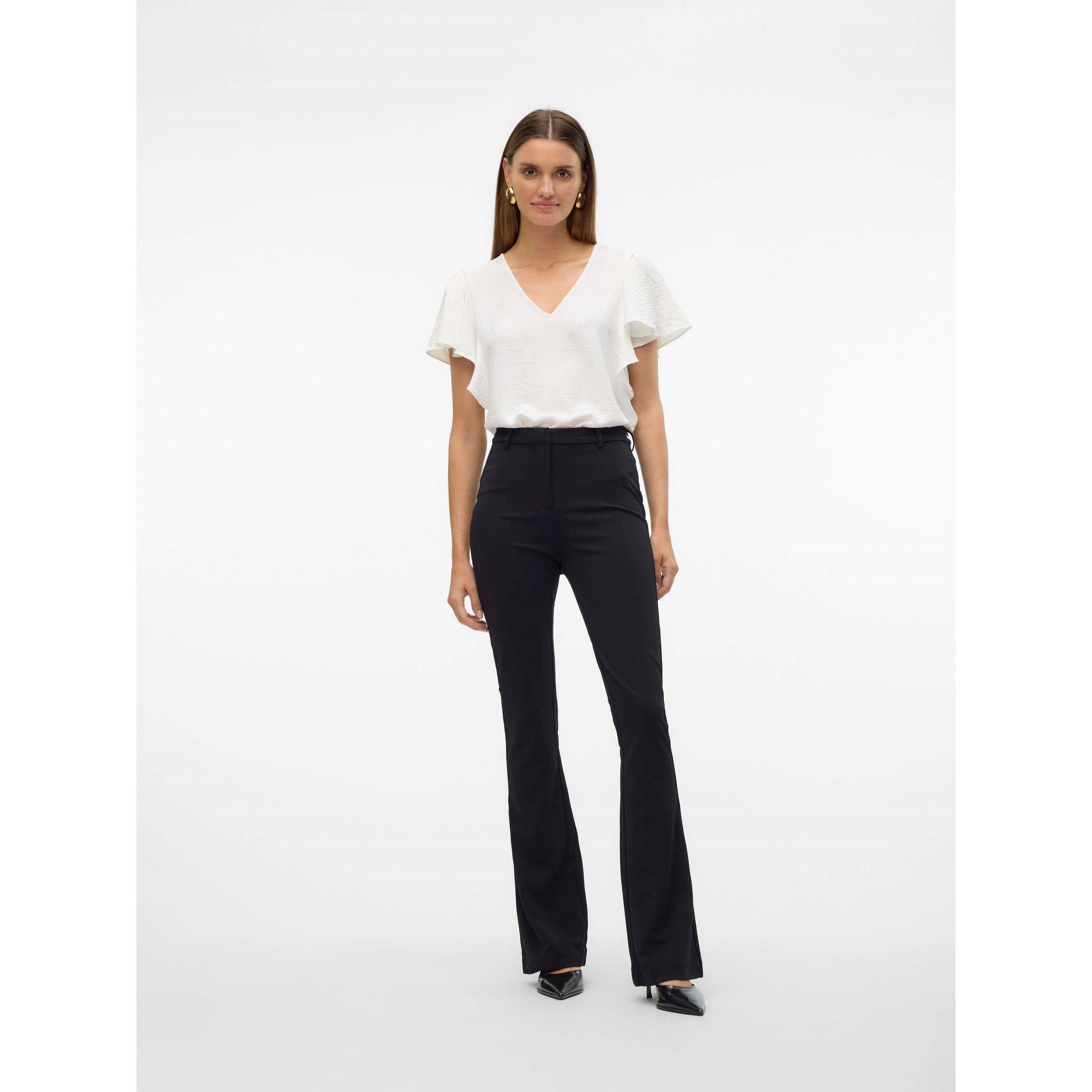 Zwart - Vero Moda - Flared Pant Ld62 - 7