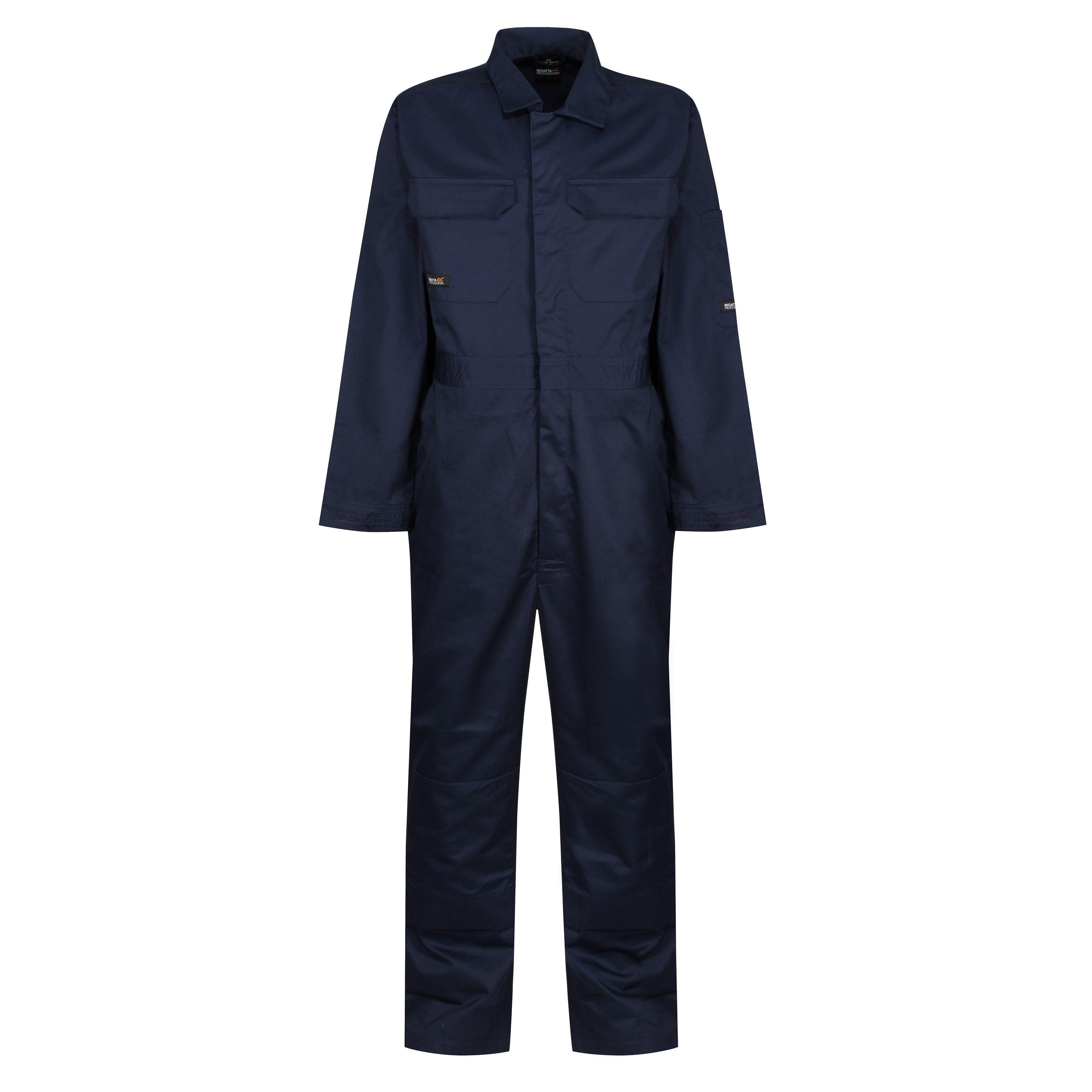Regatta Men's Hardwearing Overalls - Navy - 42