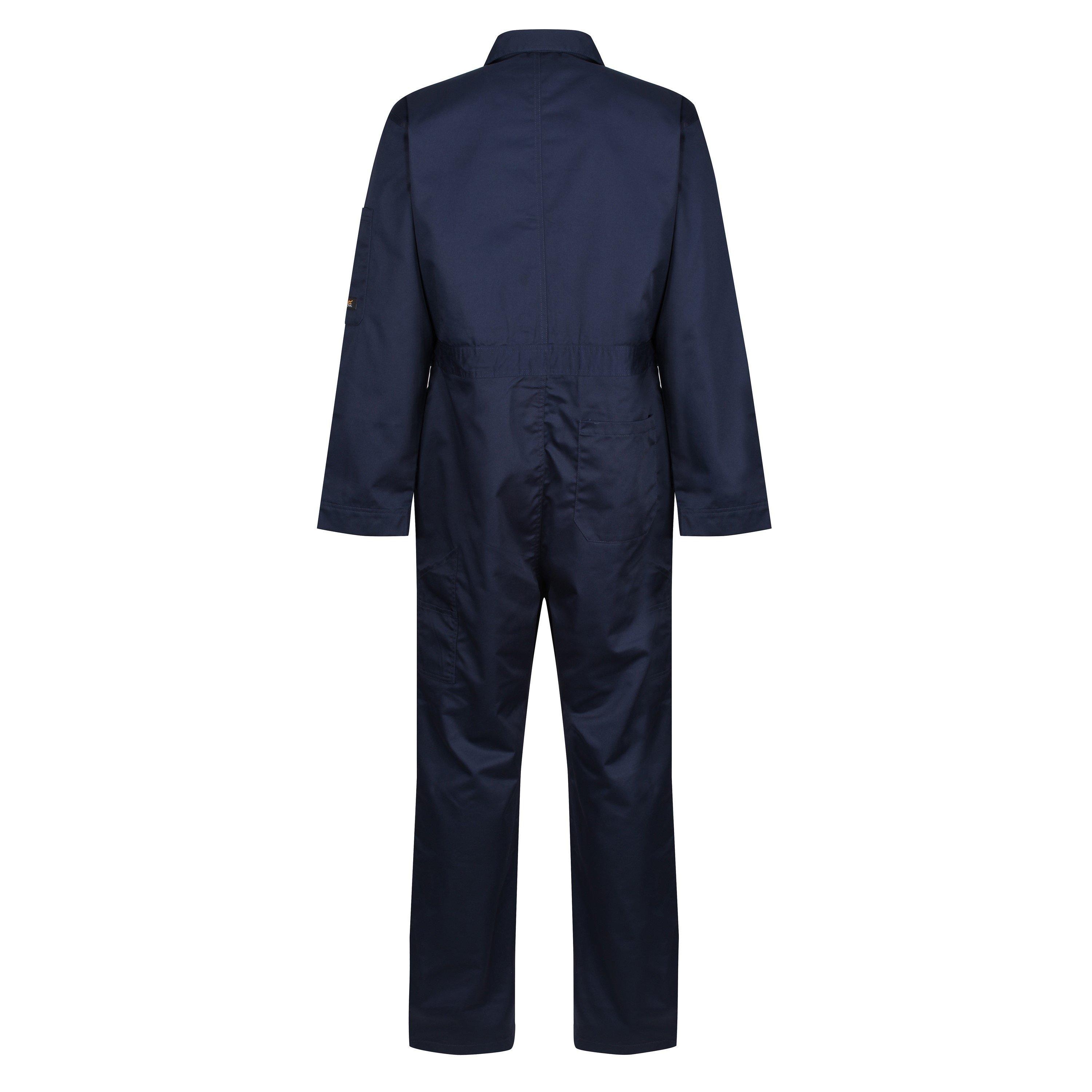 Navy - Regatta - Mens Hardwearing Overalls - 2